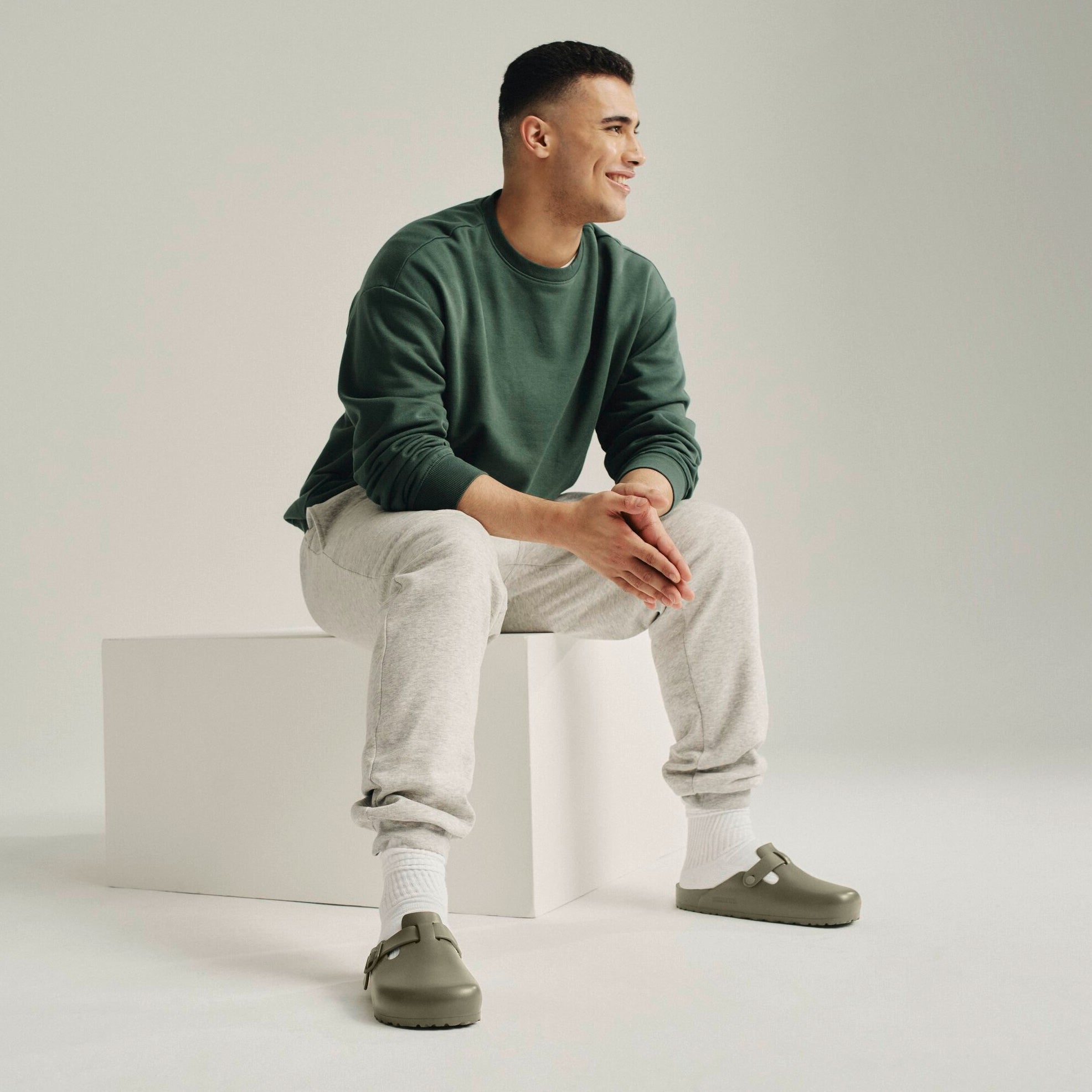 Birkenstock Boston EVA khaki - Main Image