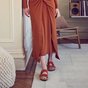 Birkenstock Limited Edition Arizona corduroy sienna suede
