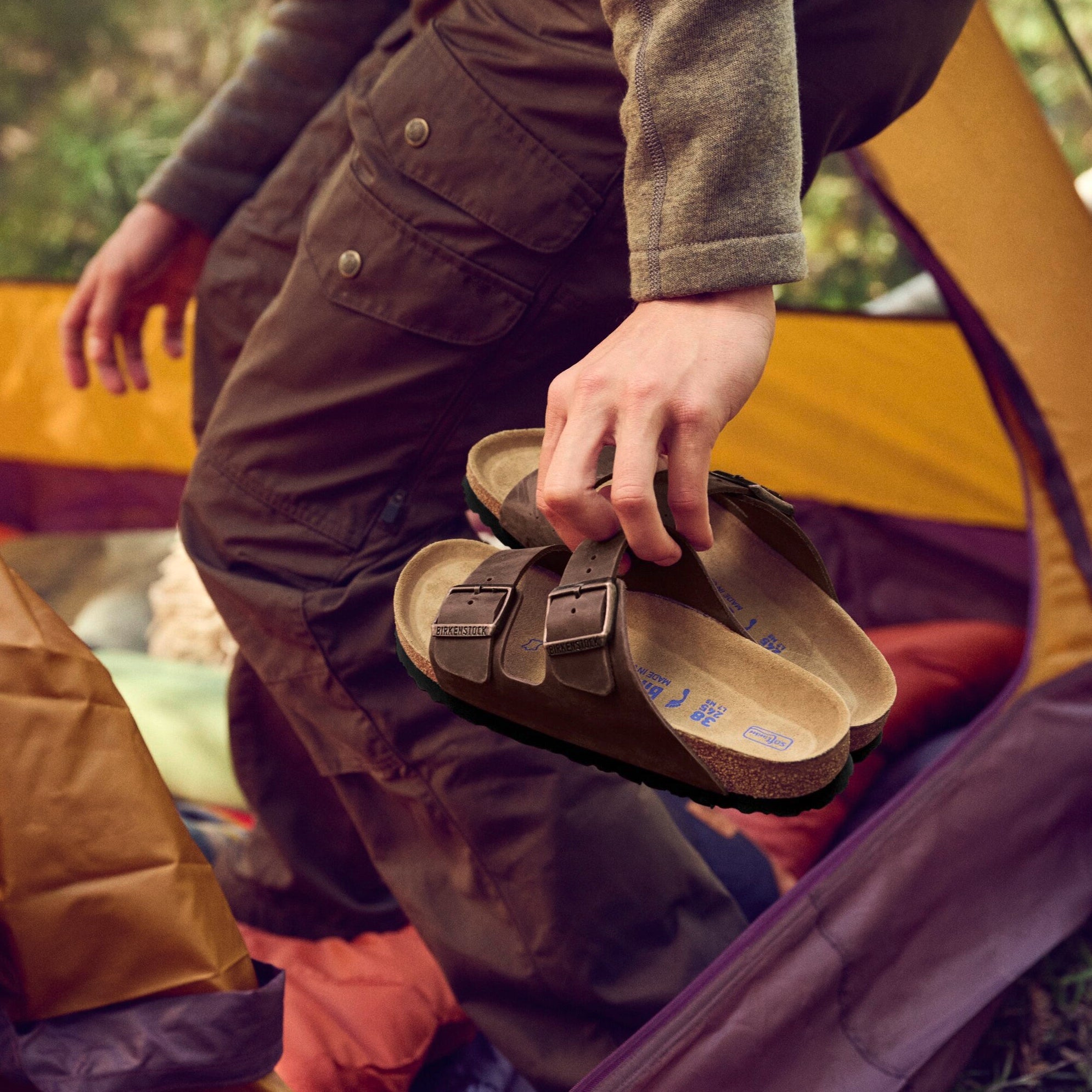 Birkenstock Arizona Soft Footbed habana oiled leather