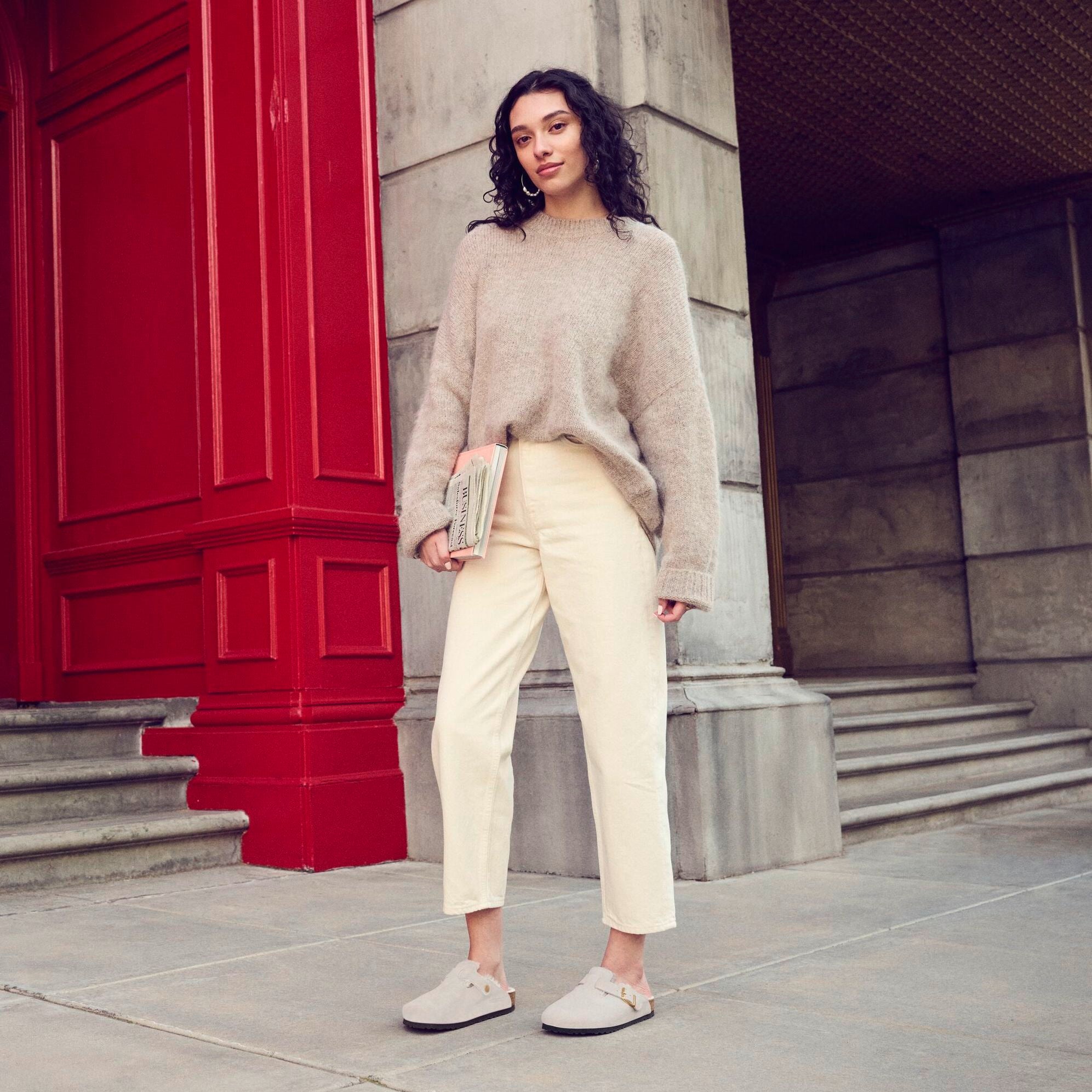 Shearling Birkenstocks Outfit Winter Birkenstock Outfits Mens