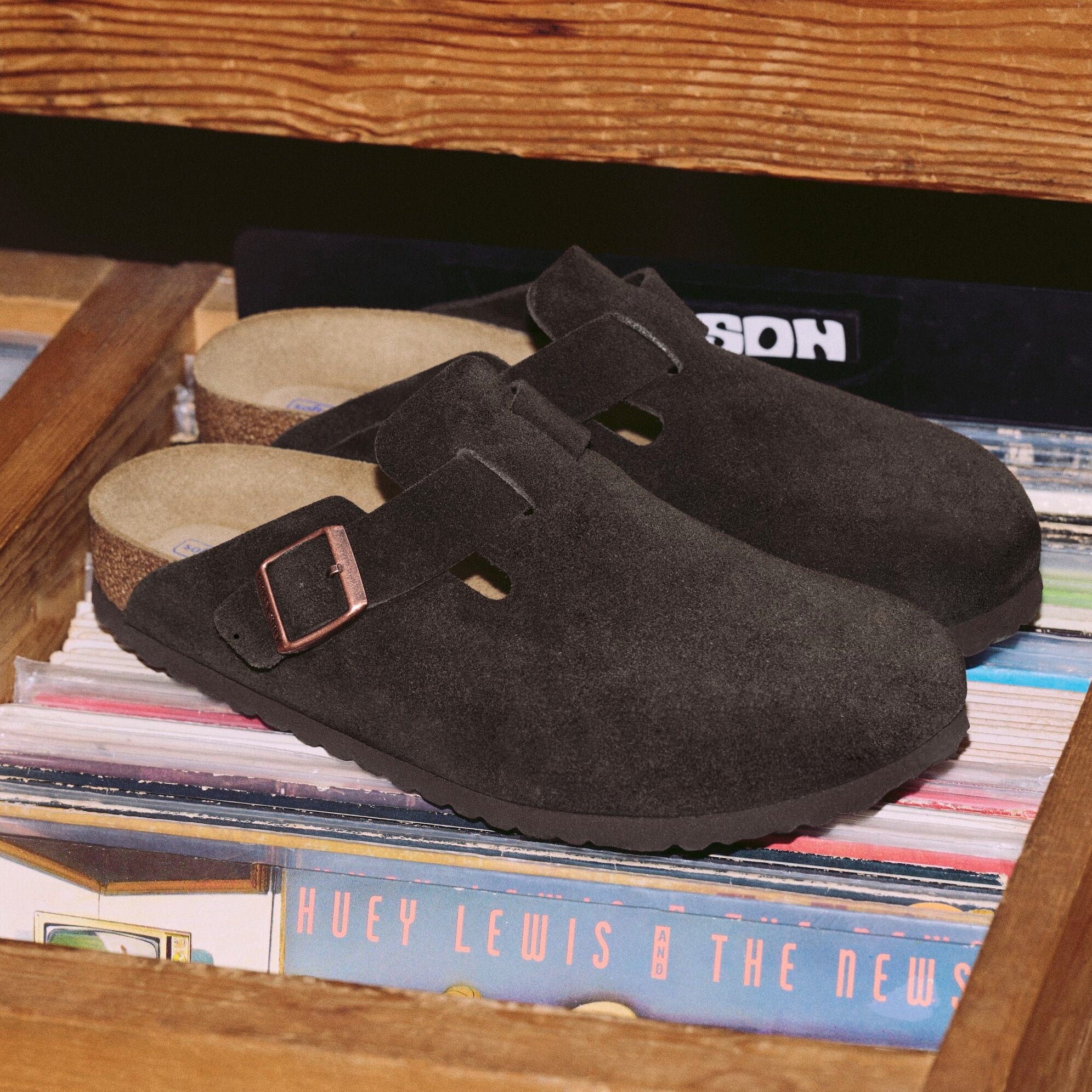 Mocha Birkenstock selling clogs