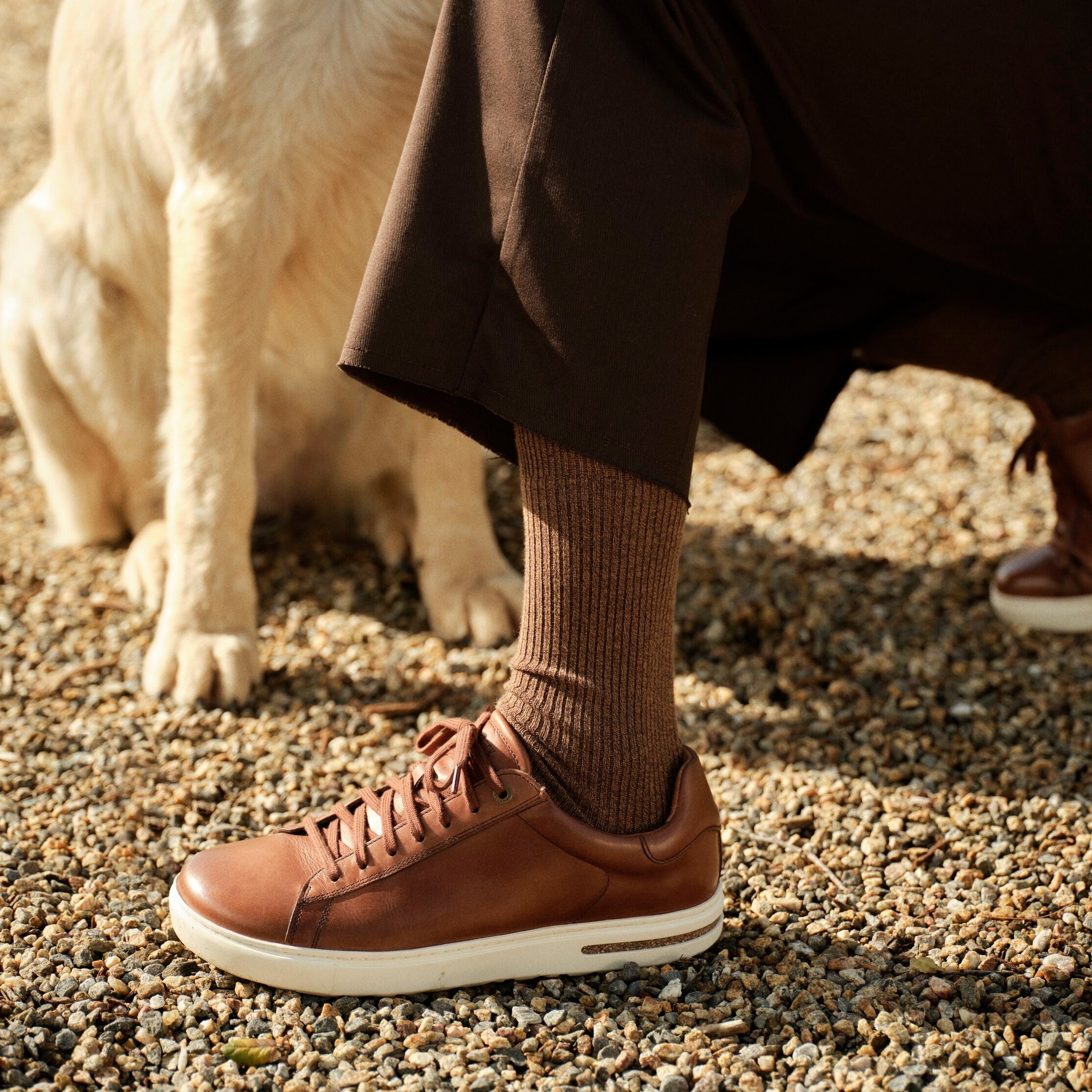 Birkenstock Bend Low cognac leather