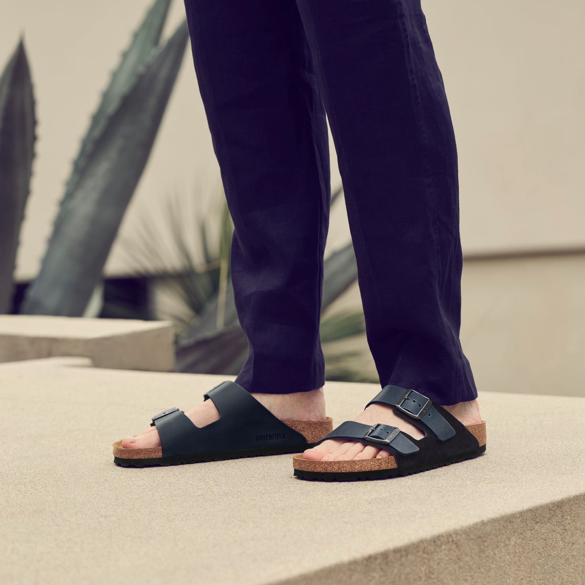 Birkenstock Arizona midnight suede/oiled leather