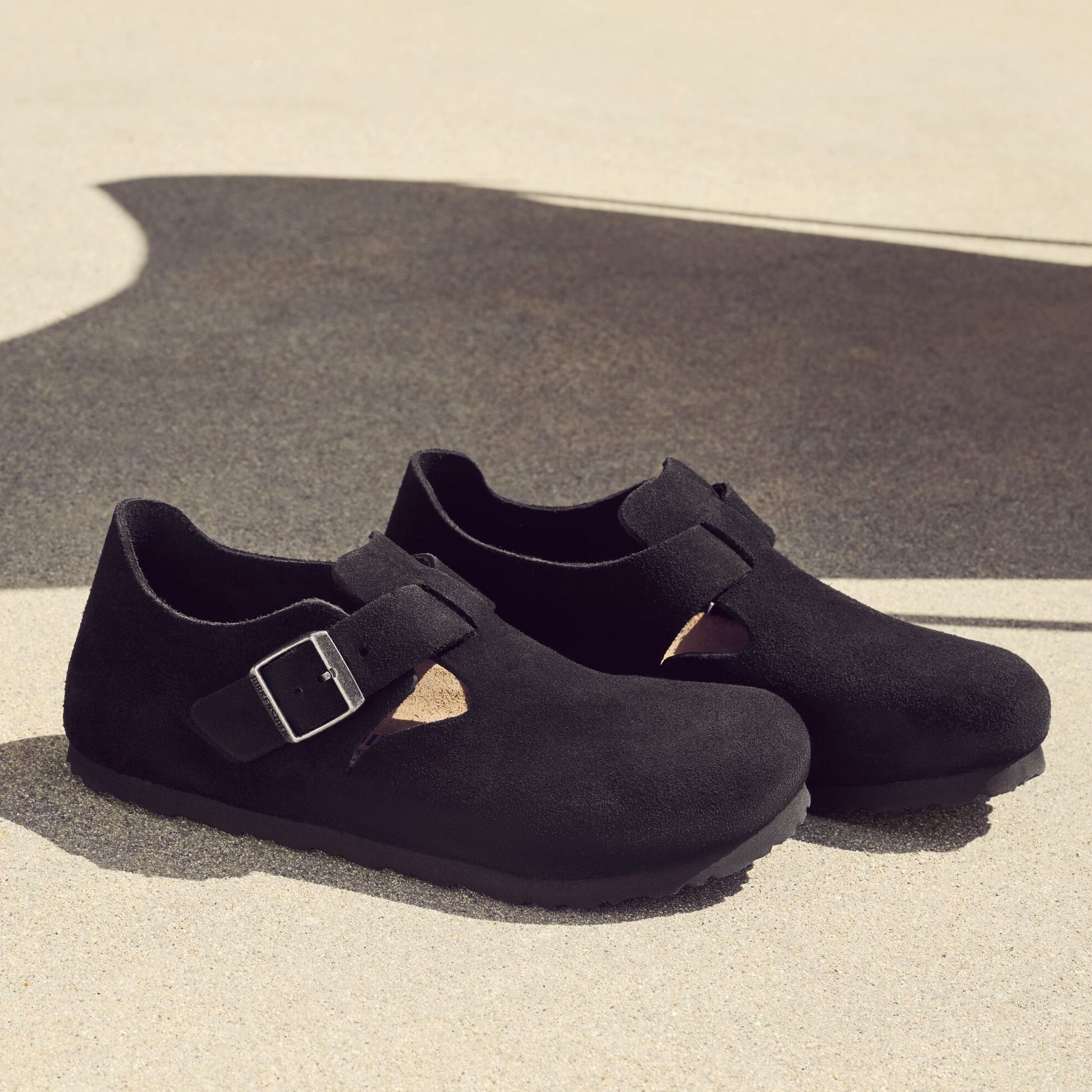 Birkenstock Limited Edition London black suede