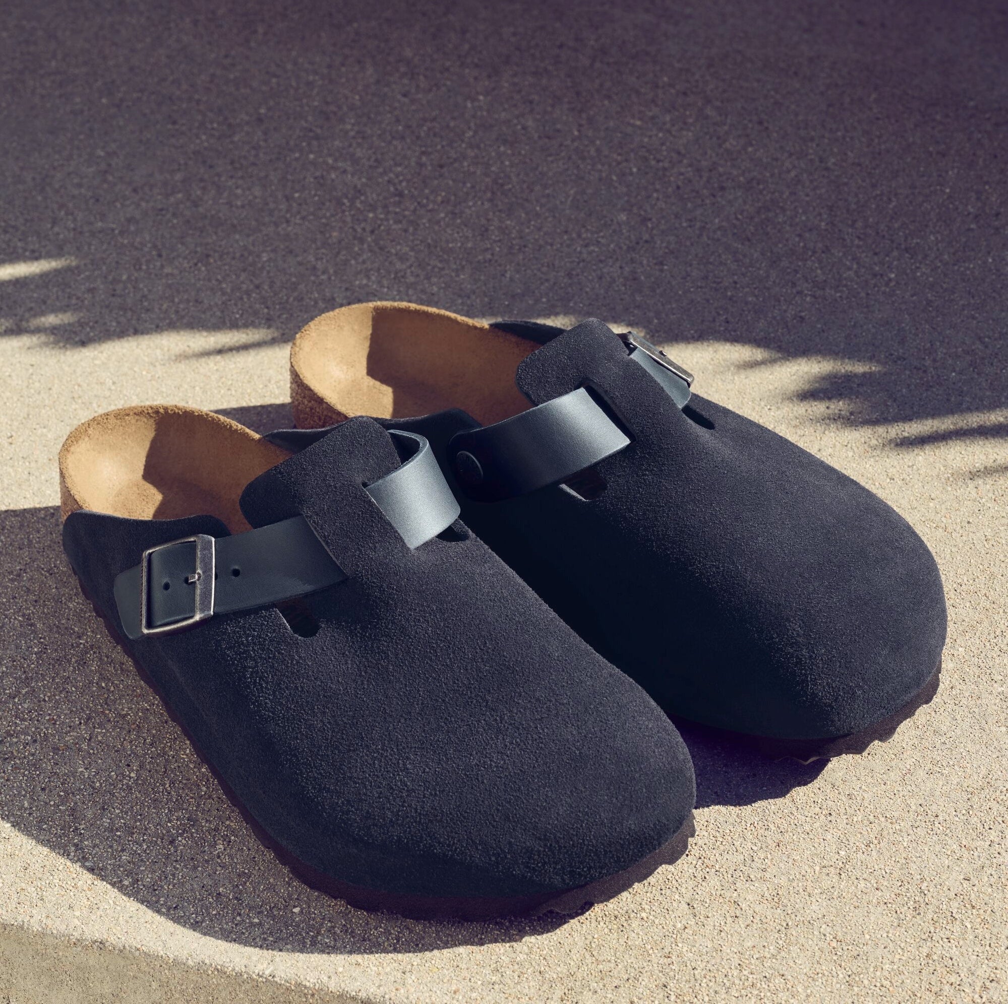 Birkenstock Boston midnight suede/oiled leather