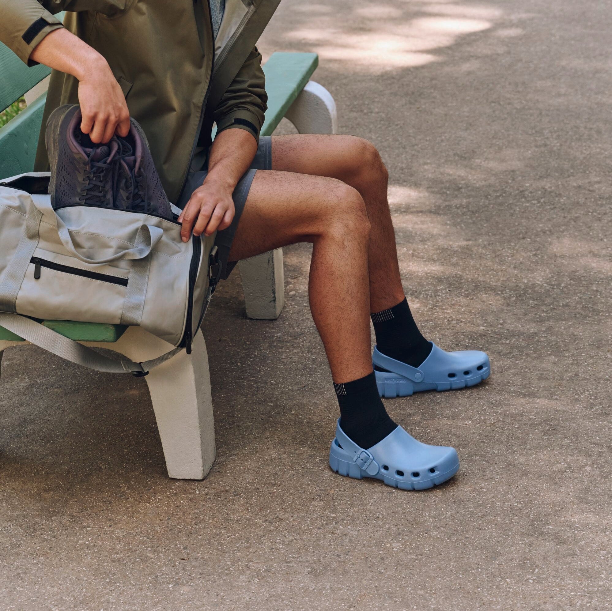 Birkenstock Birki Flow EVA elemental blue