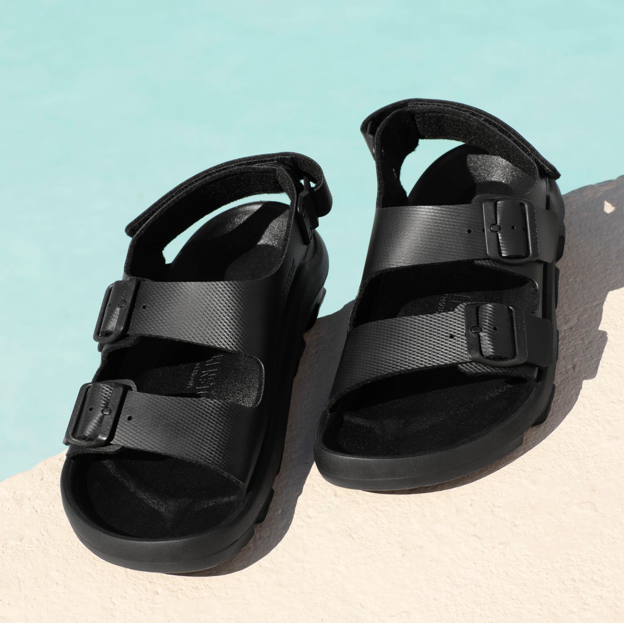 Birkenstock Mogami Terra black Birko-Flor