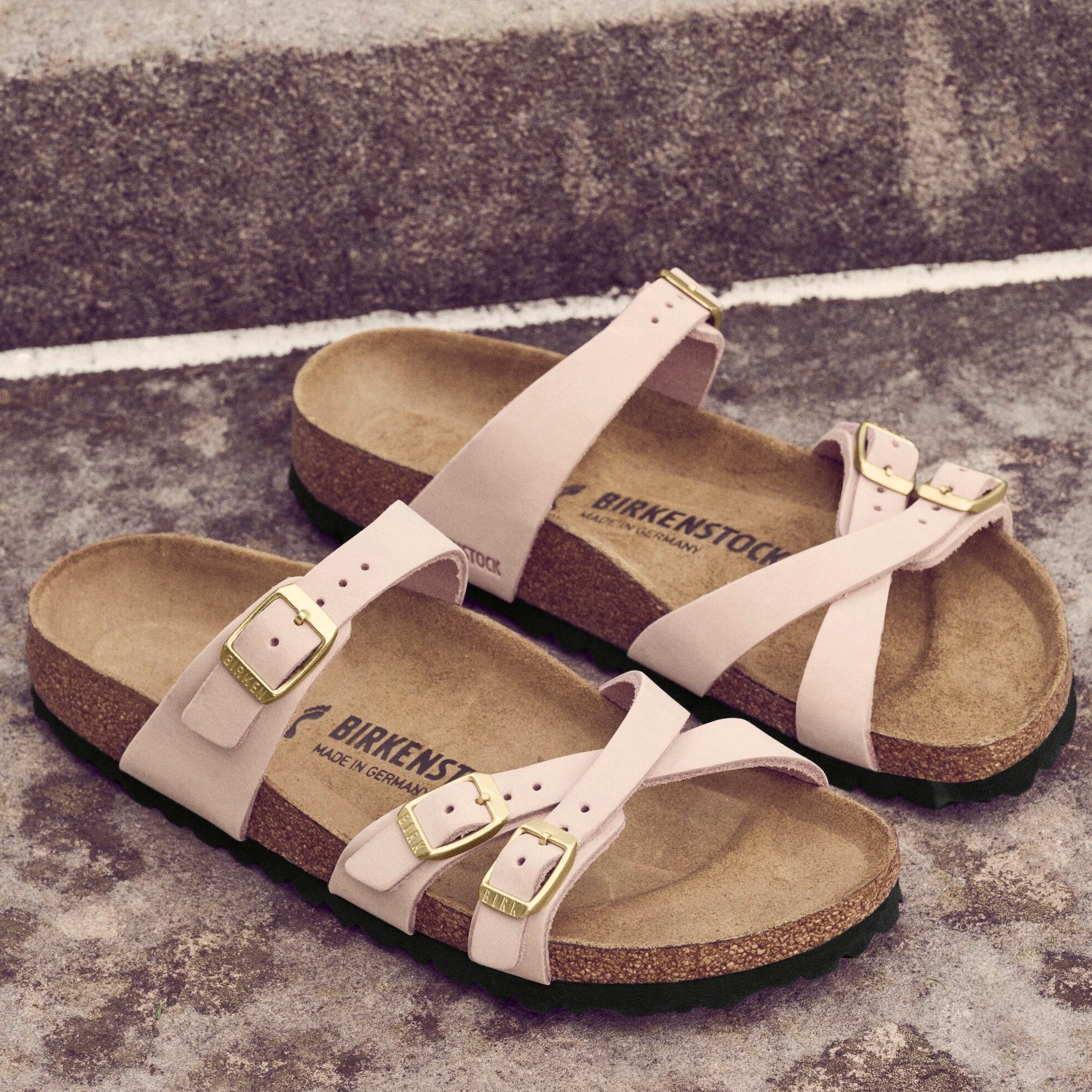 Birkenstock Franca Soft Footbed soft pink nubuck