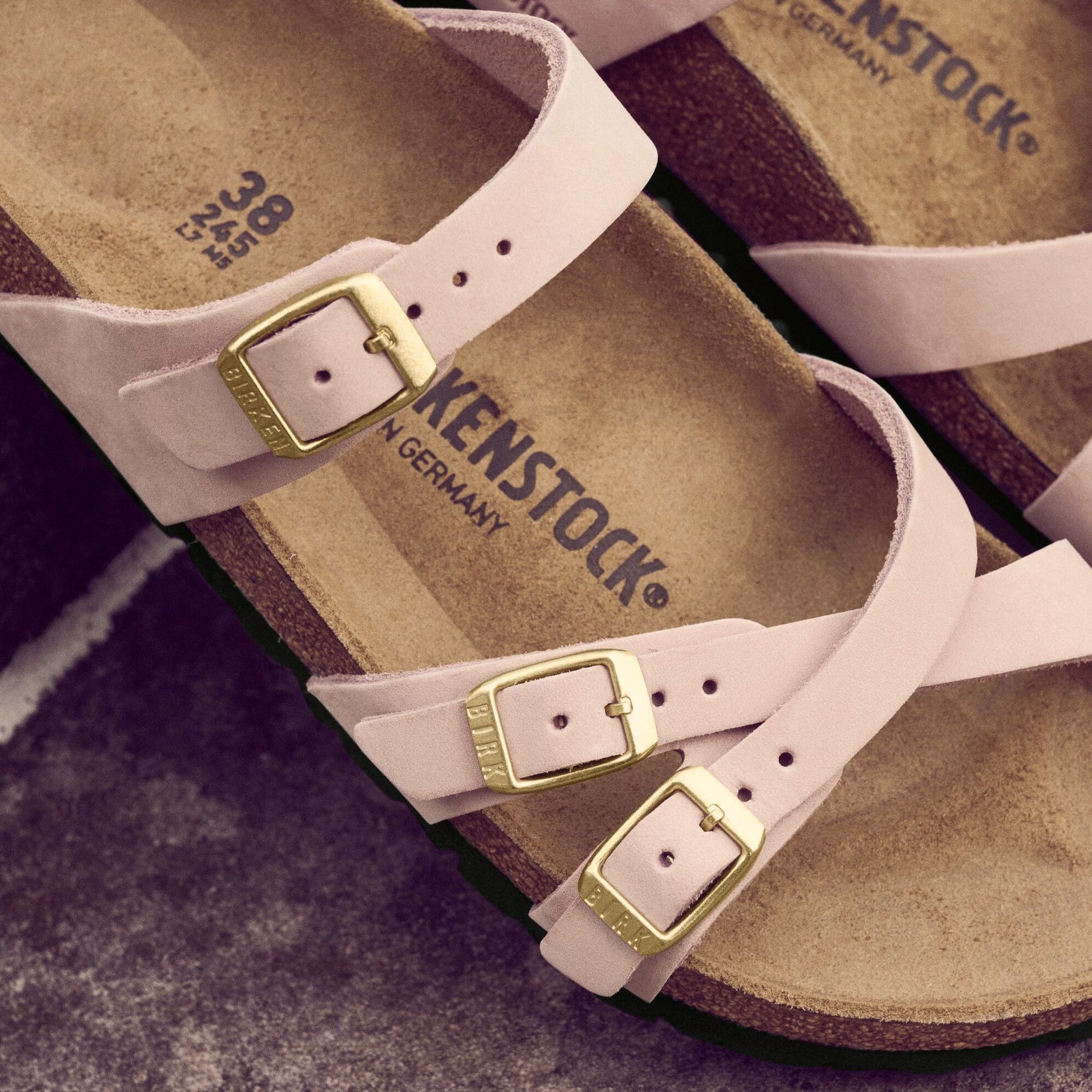 Birkenstock Franca Soft Footbed soft pink nubuck