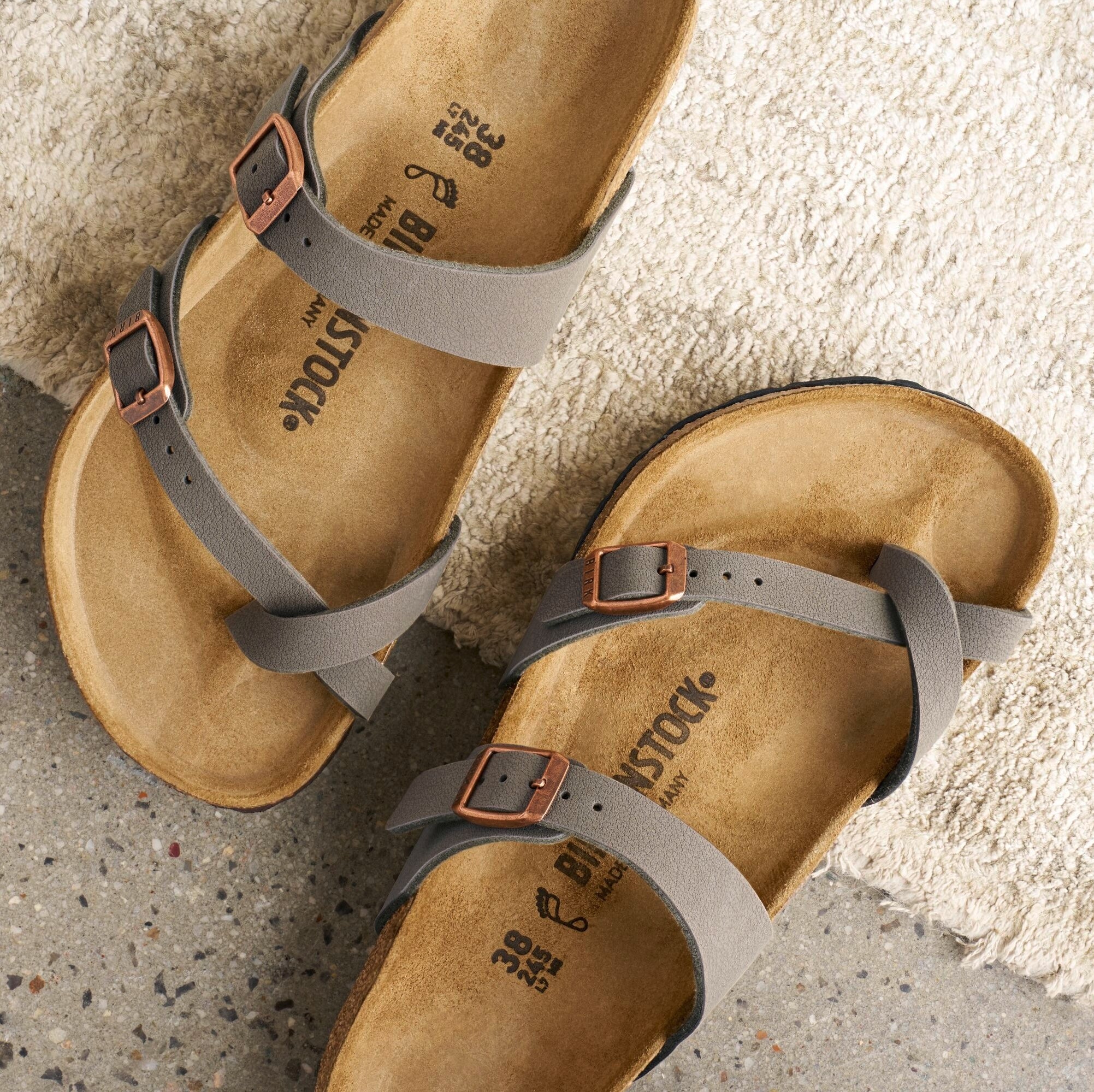 Birkenstock Mayari stone Birkibuc