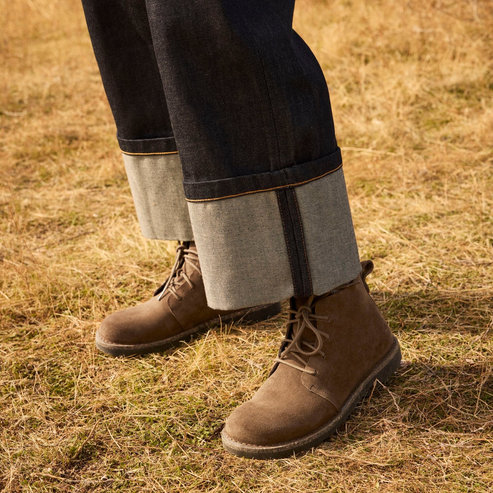 Birkenstock Uppsala Mid Chukka dark tea suede