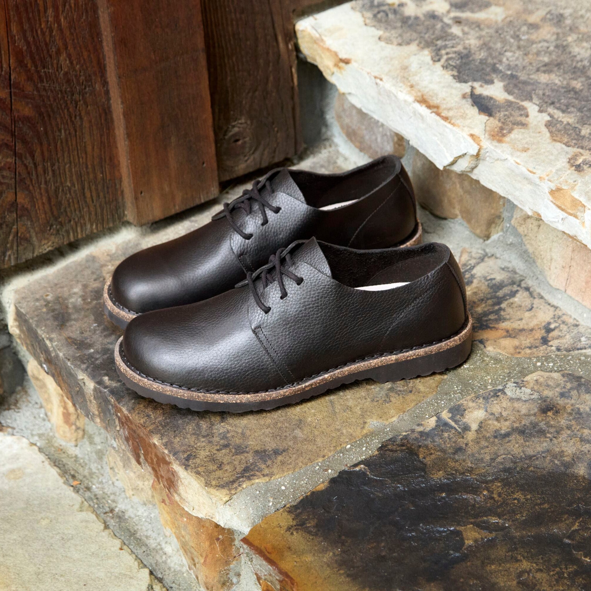 Birkenstock Men's Uppsala Lace Low black leather