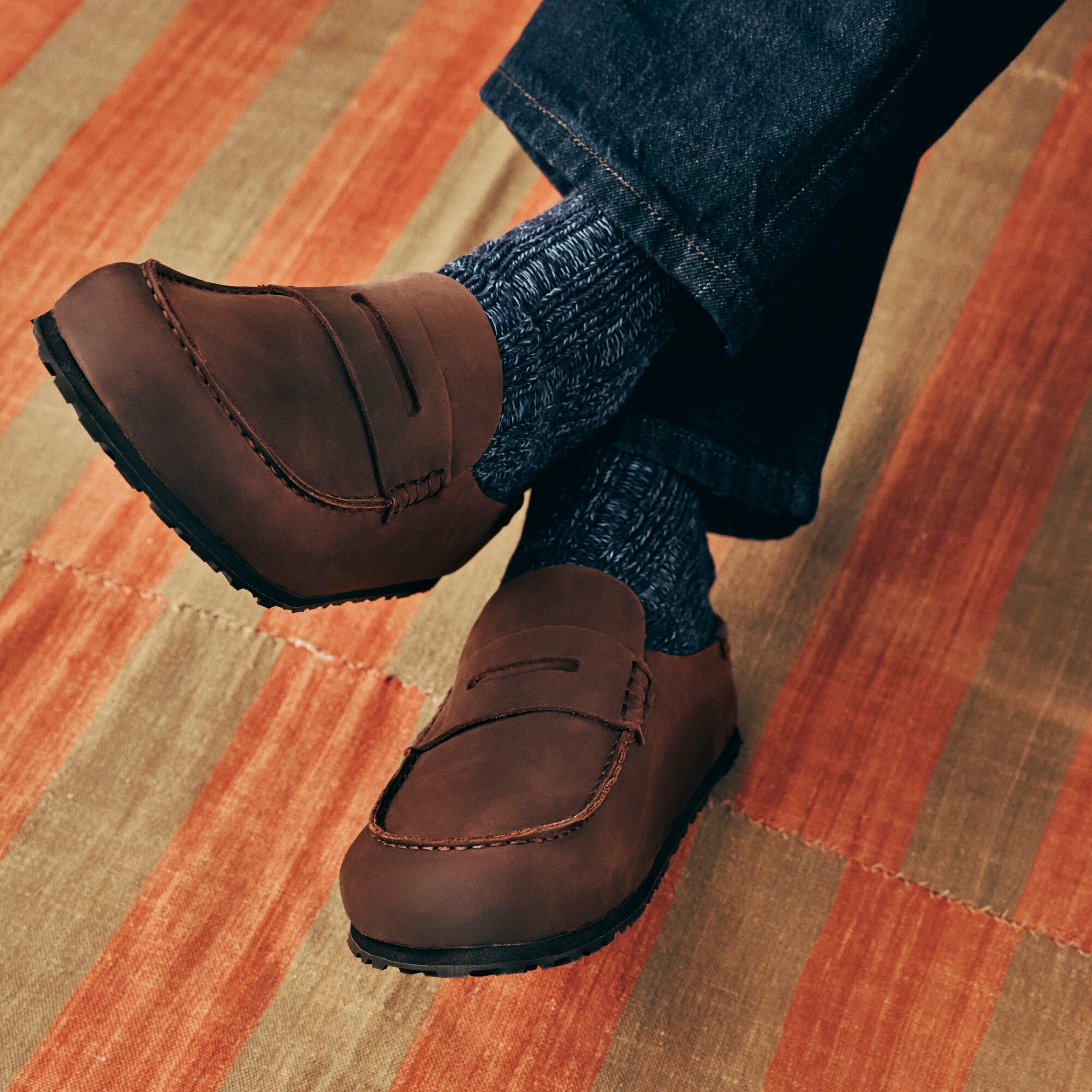 Birkenstock Naples Wrapped habana oiled leather