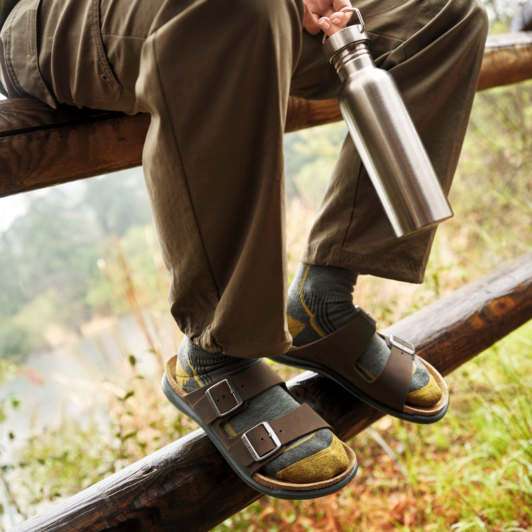 Birkenstock ブラウン ローファー 37 Birkenstock Women's Arizona Crosstown habana oiled leather