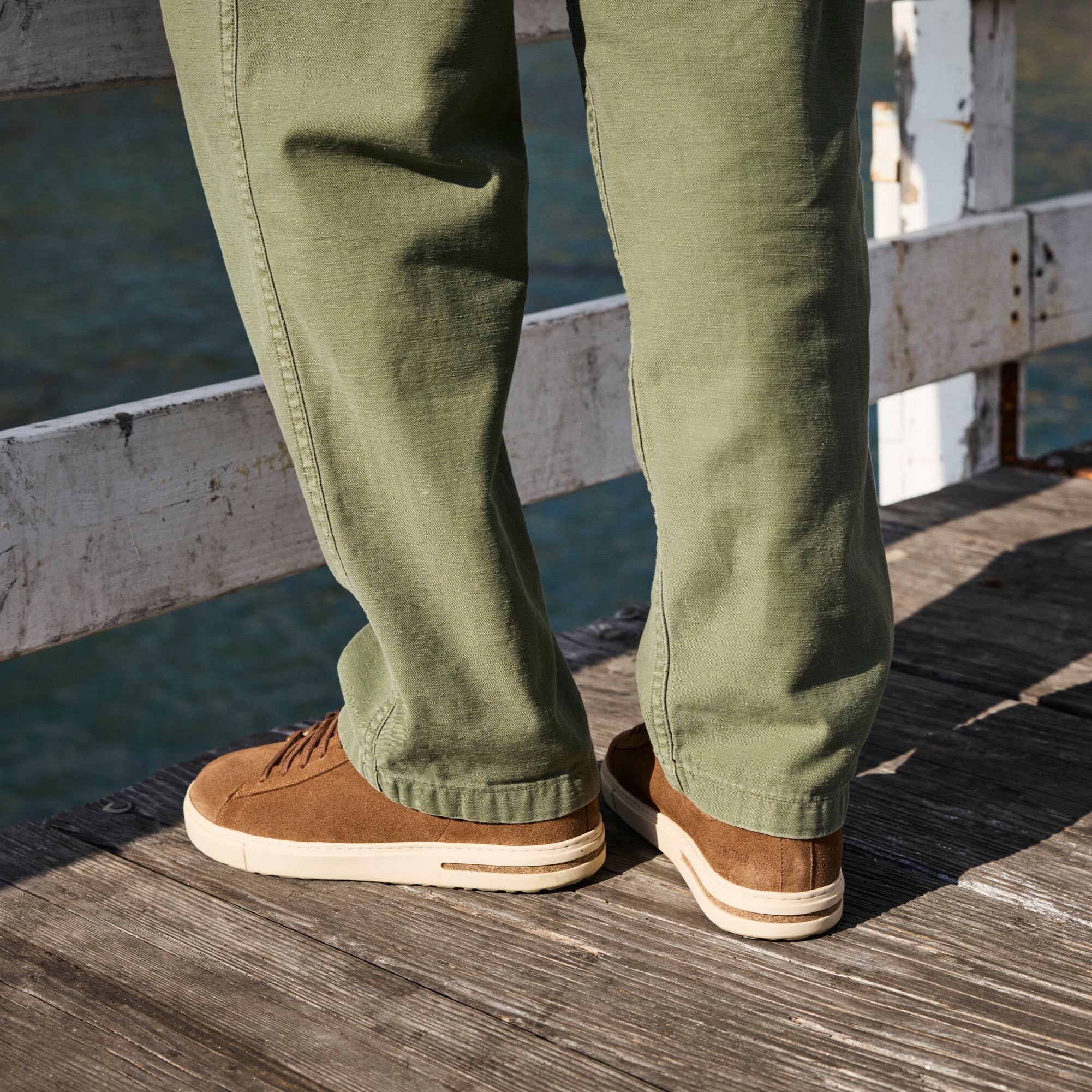 Birkenstock Bend Low dark tea suede