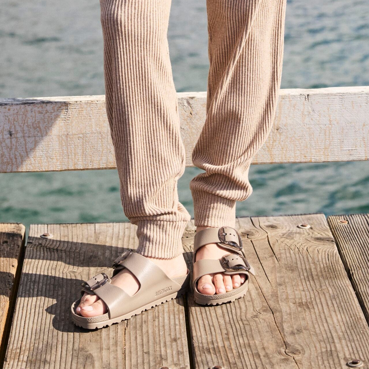 Birkenstock Arizona Big Buckle EVA gray taupe