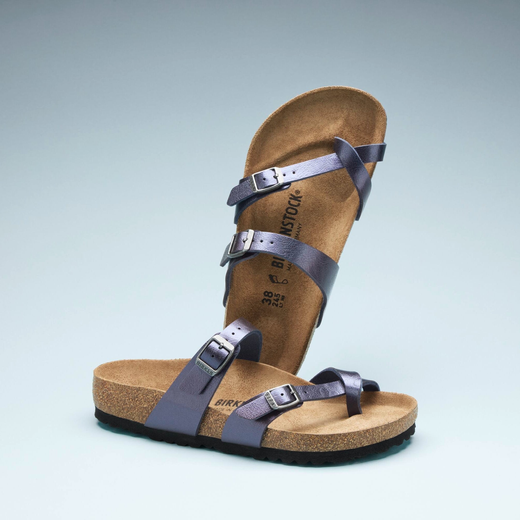 ★MAYARIKU★ Birkenstock Mayari graceful midnight Birko-Flor