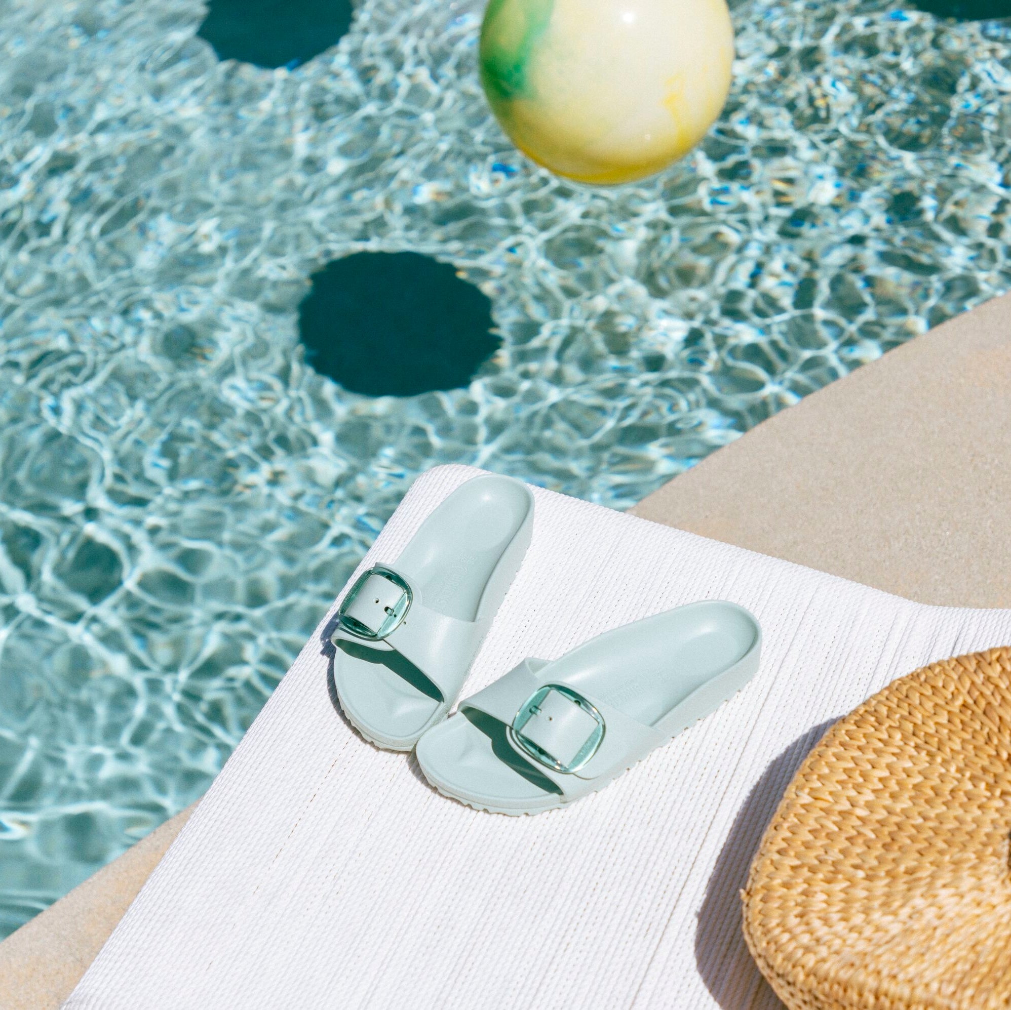 Birkenstock Madrid Big Buckle EVA surf green