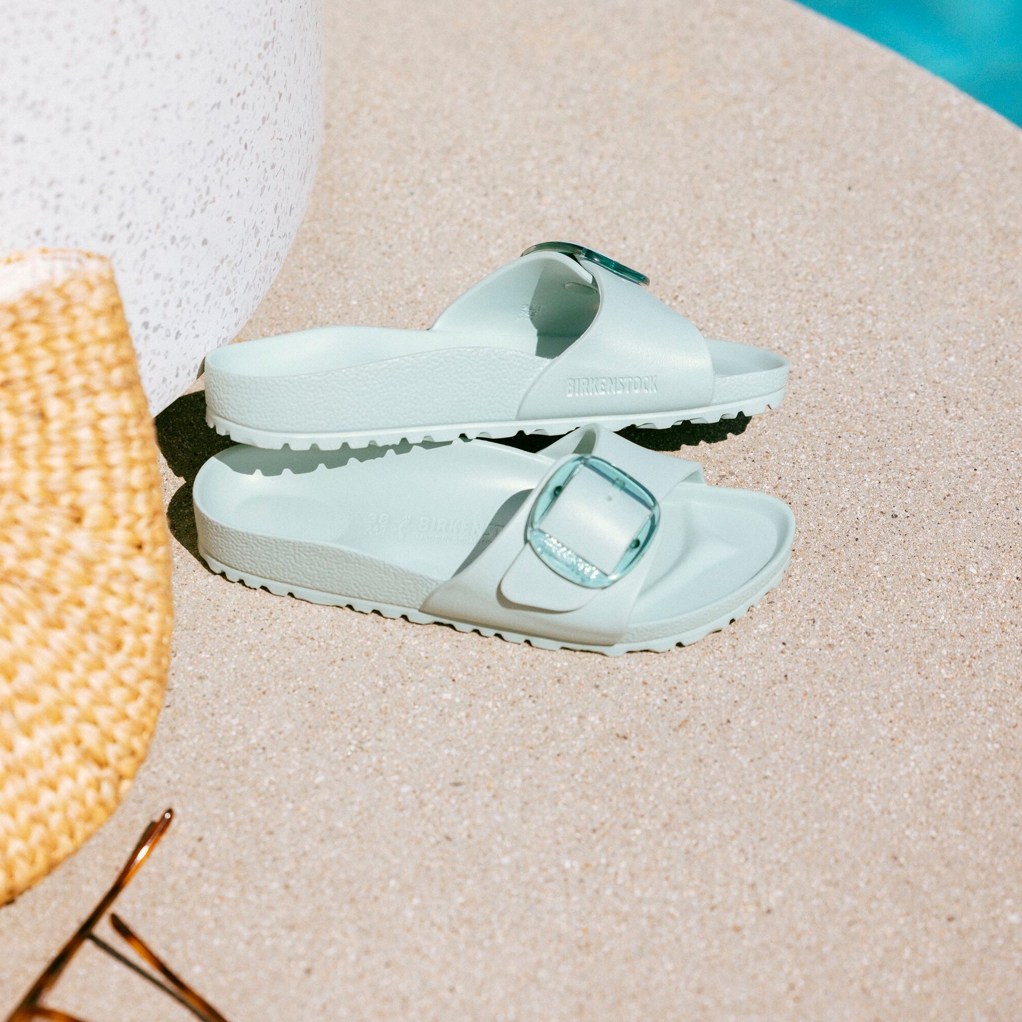 Birkenstock Madrid Big Buckle EVA surf green