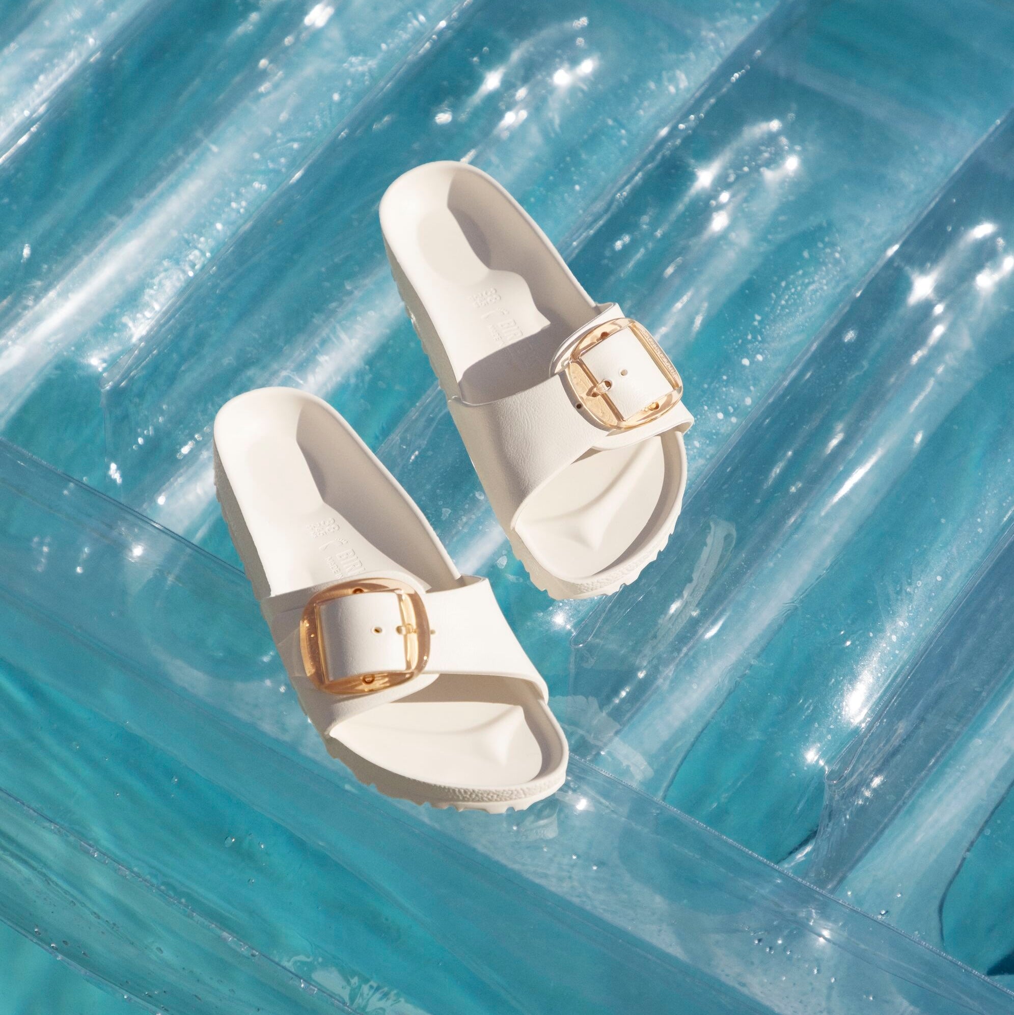 Birkenstock Madrid Big Buckle EVA eggshell