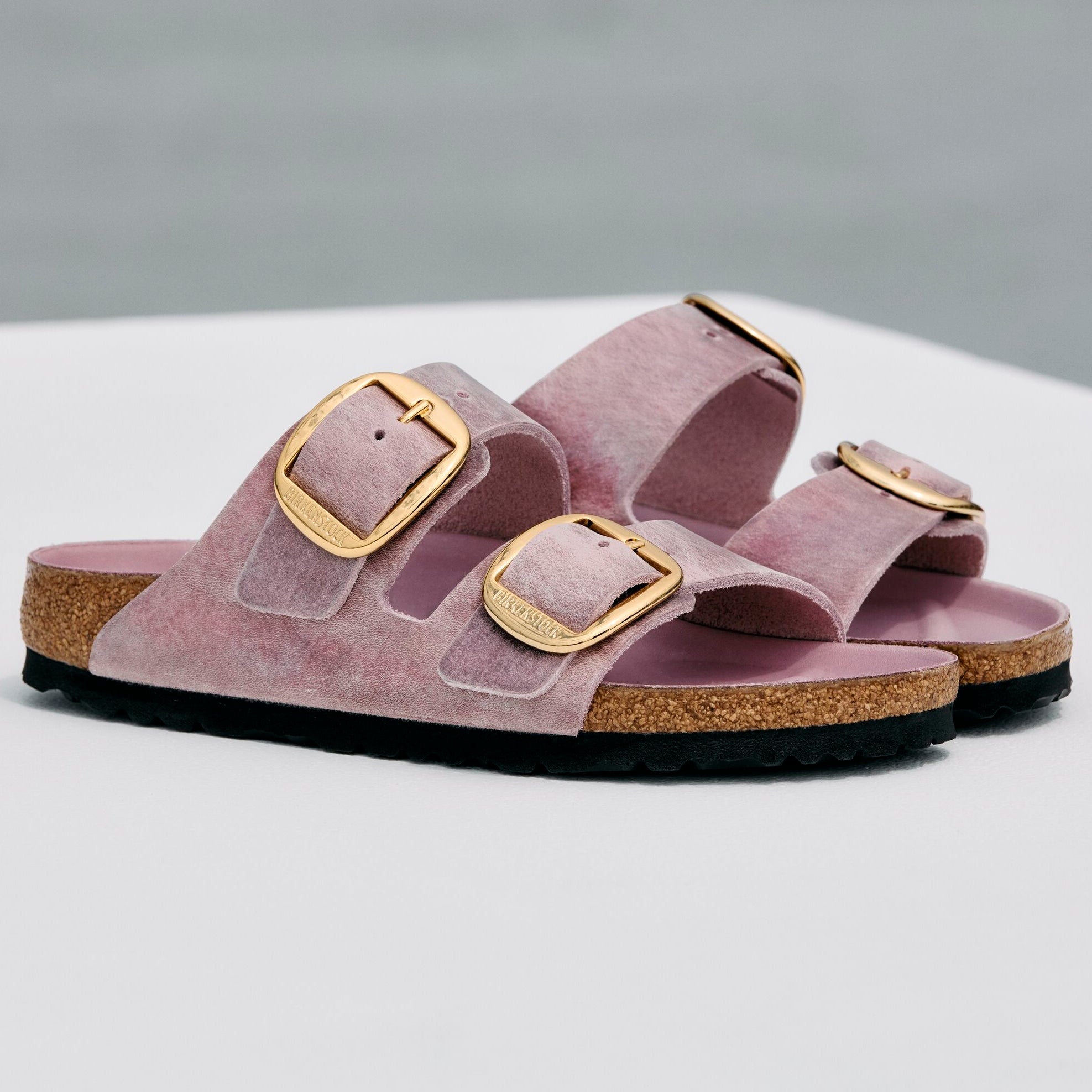 Birkenstock Arizona Big Buckle lavender oiled leather