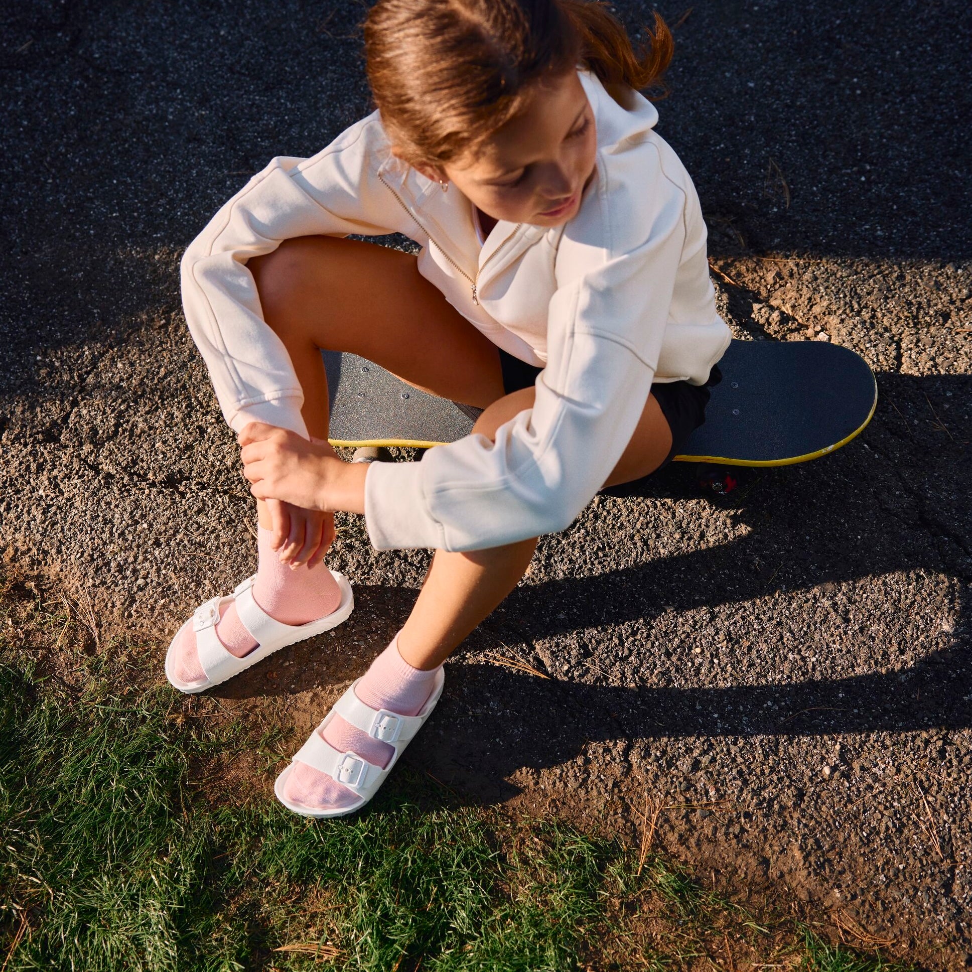 Birkenstock Kids Arizona EVA white