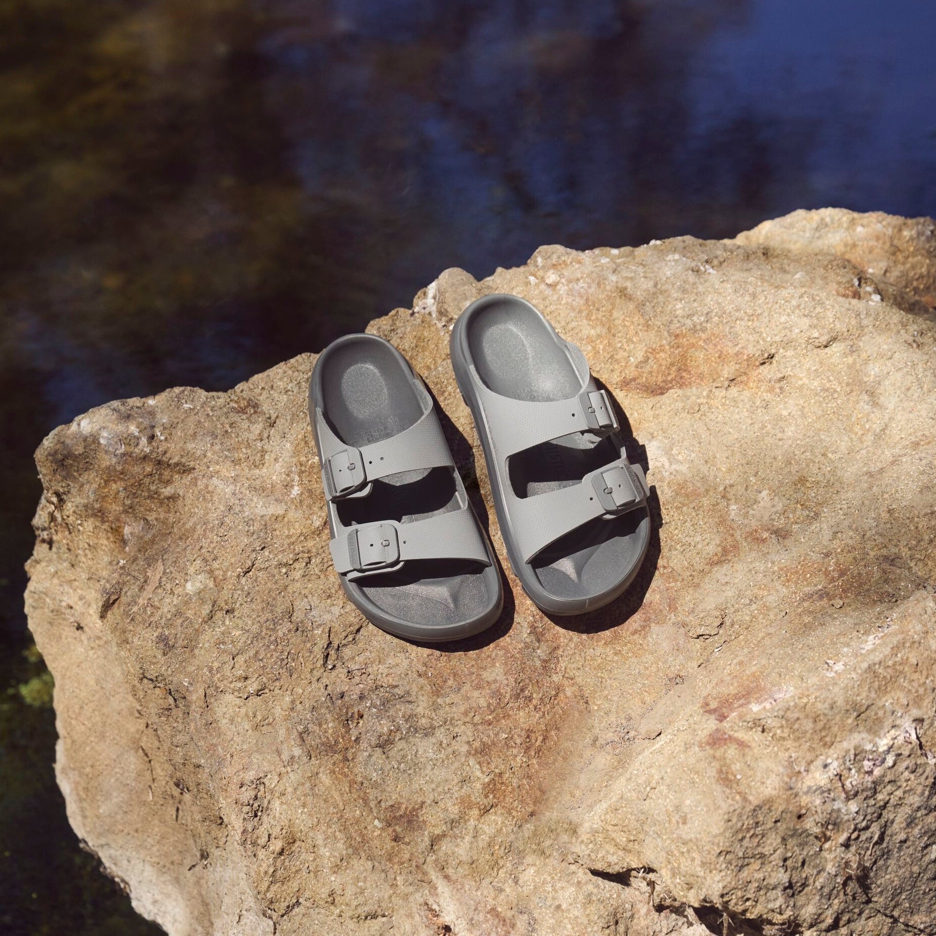 靴 BIRKENSTOCK | MOGAMI TERRA BF GREY WOMEN Mogami Terra 2 Strap Birko-Flor Apex Whale Gray | BIRKENSTOCK