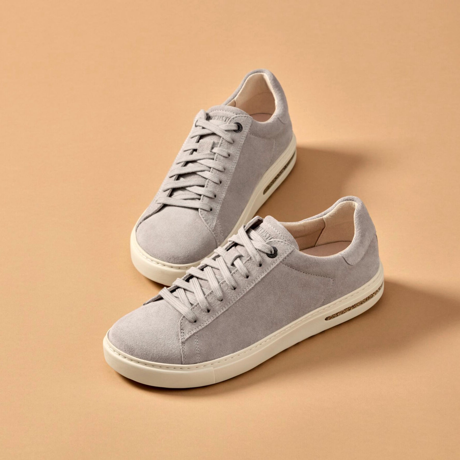 Birkenstock Bend Low stone coin suede