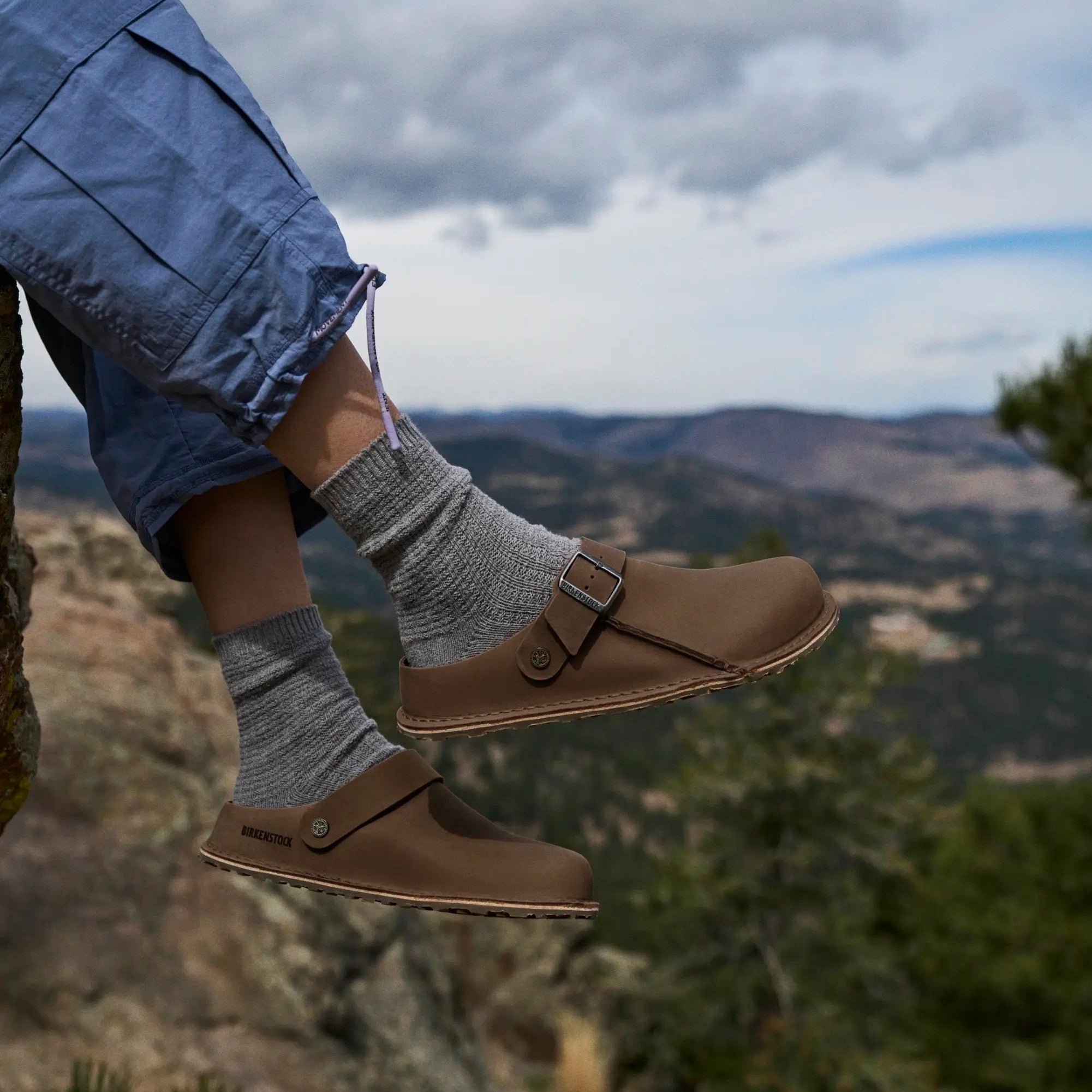 Birkenstock Lutry Wide Strap habana oiled leather