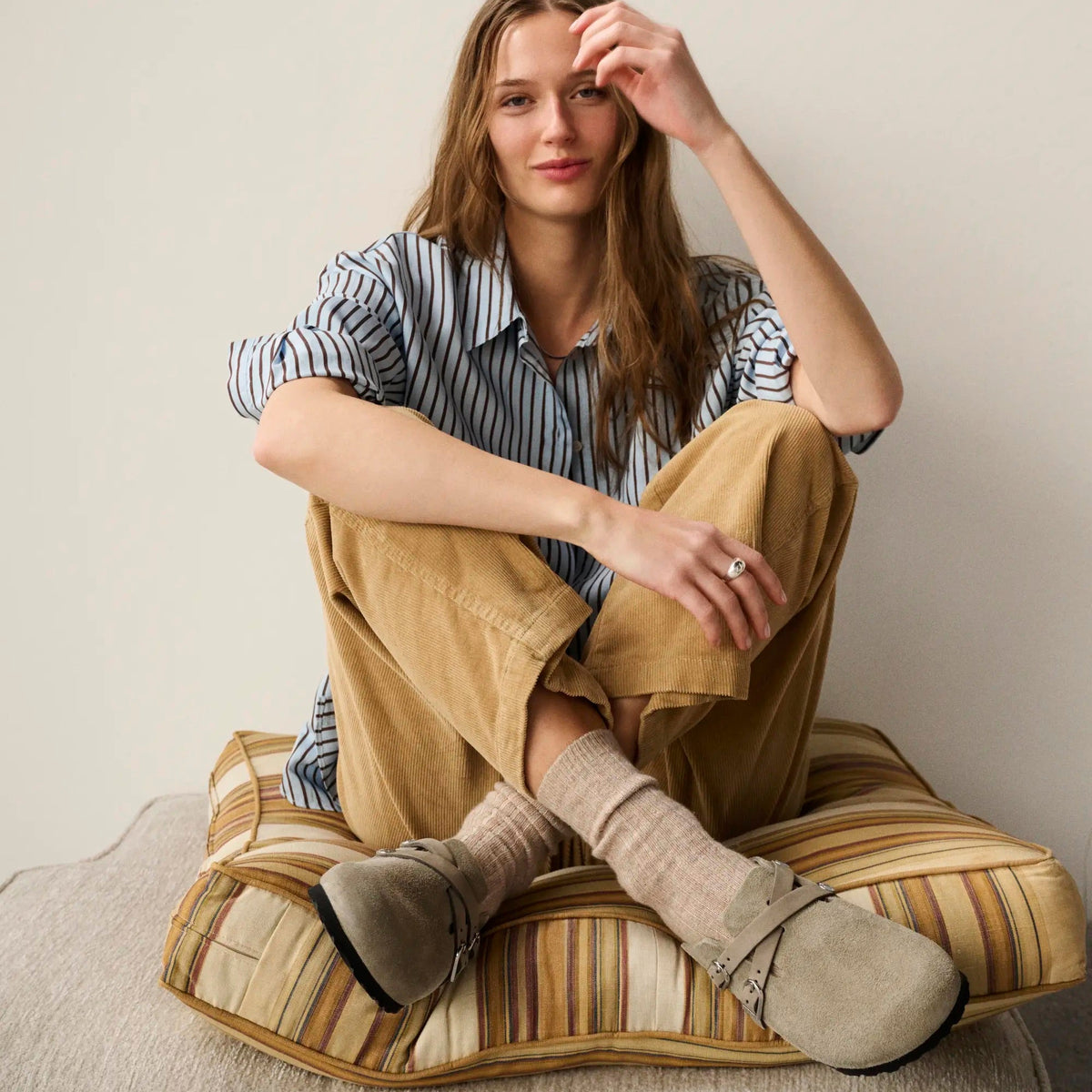 Birkenstock Blair taupe suede