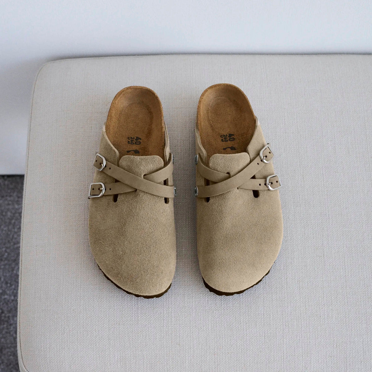 Birkenstock Blair taupe suede