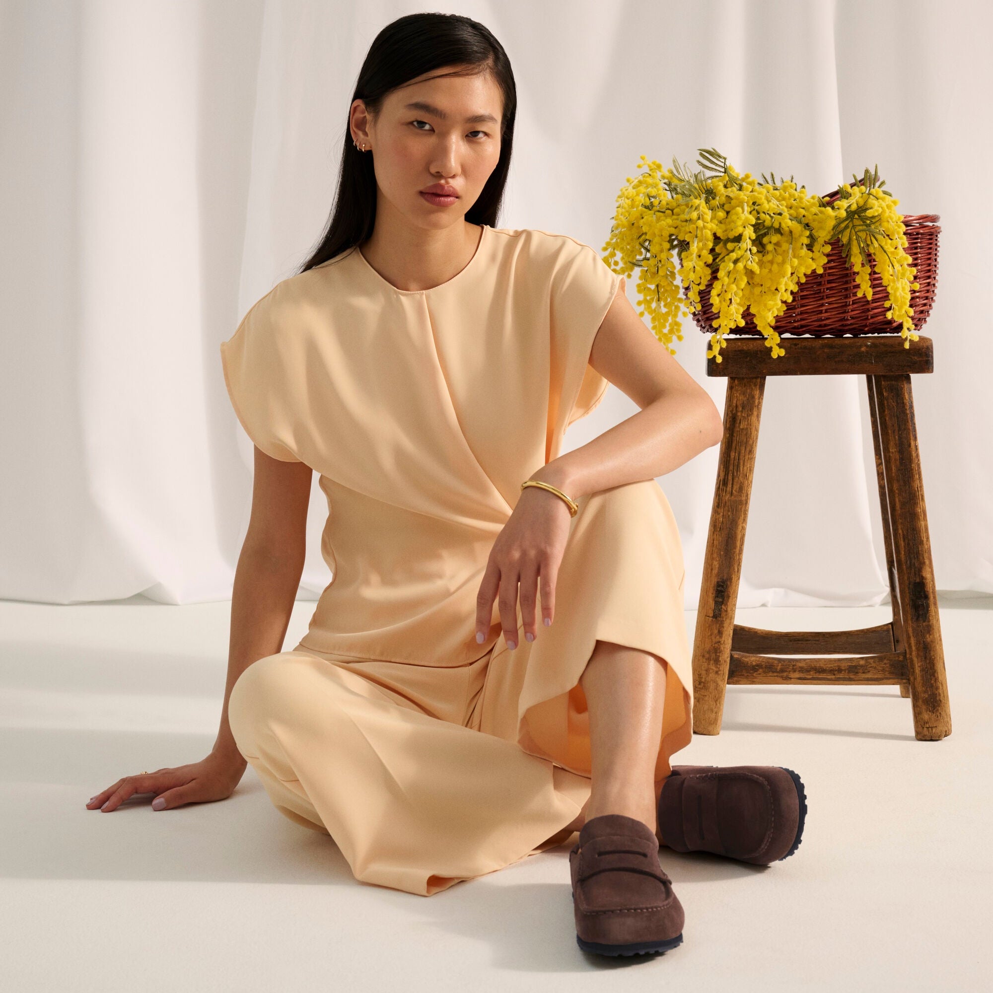 Birkenstock Naples Wrapped carafe suede