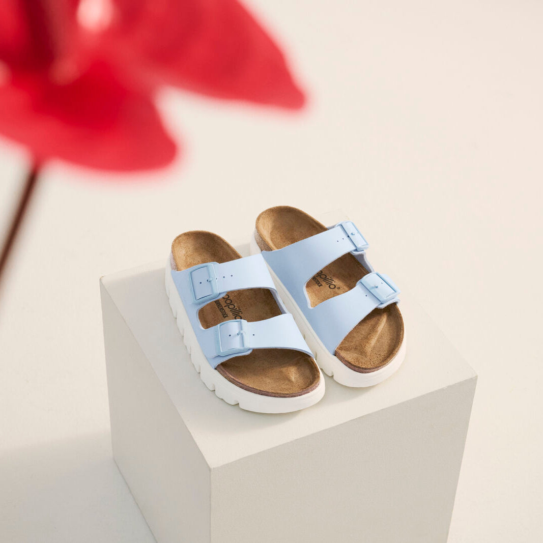 Papillio Arizona Chunky baby blue Birko-Flor by Birkenstock