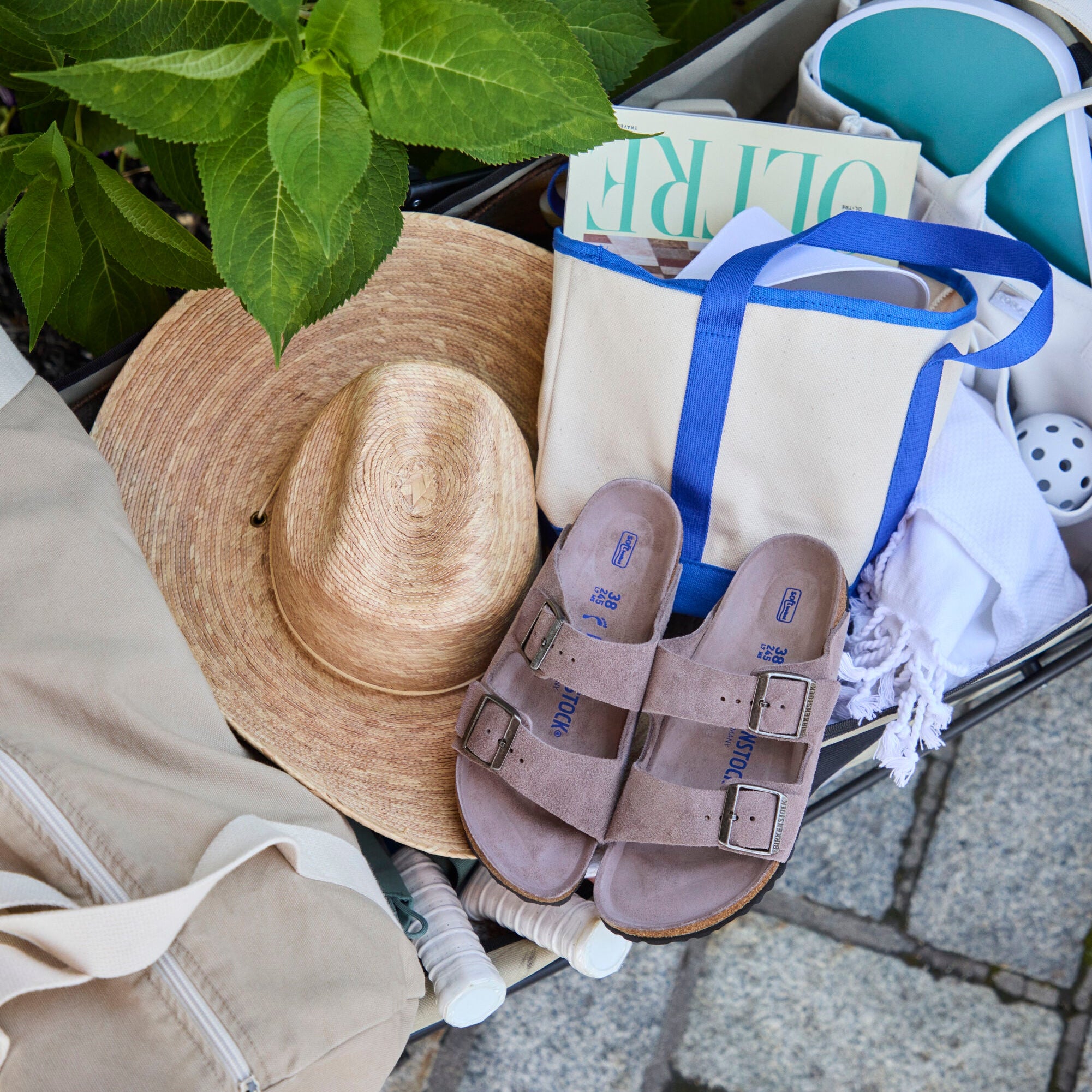 Birkenstock Arizona Soft Footbed faded purple suede tonal