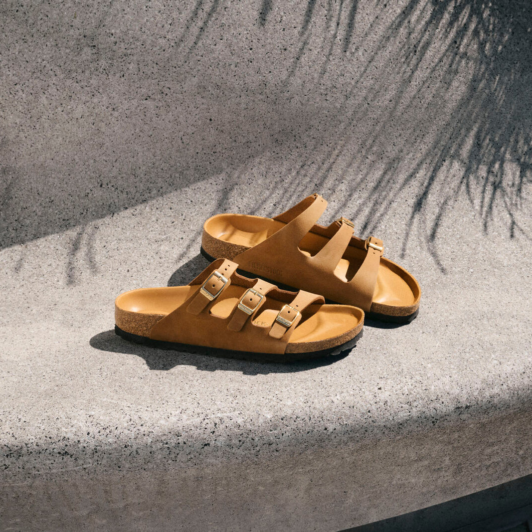 Birkenstock Florida Hex mink nubuck