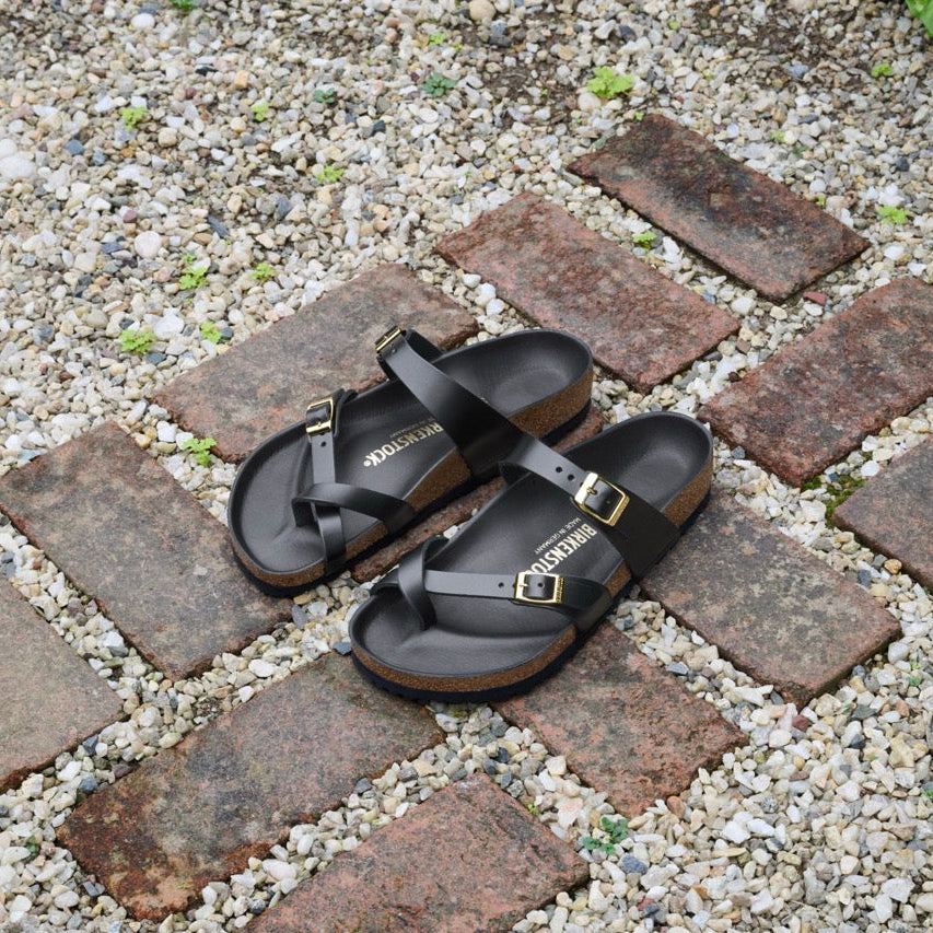 Birkenstock Mayari Hex amalfi black leather
