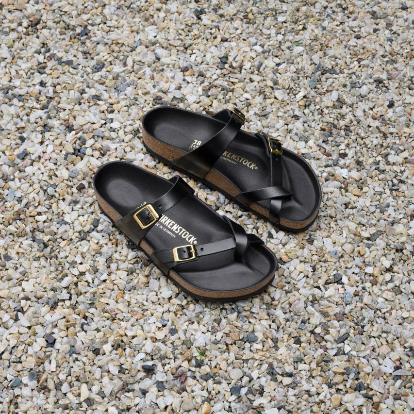 Birkenstock Mayari Hex amalfi black leather