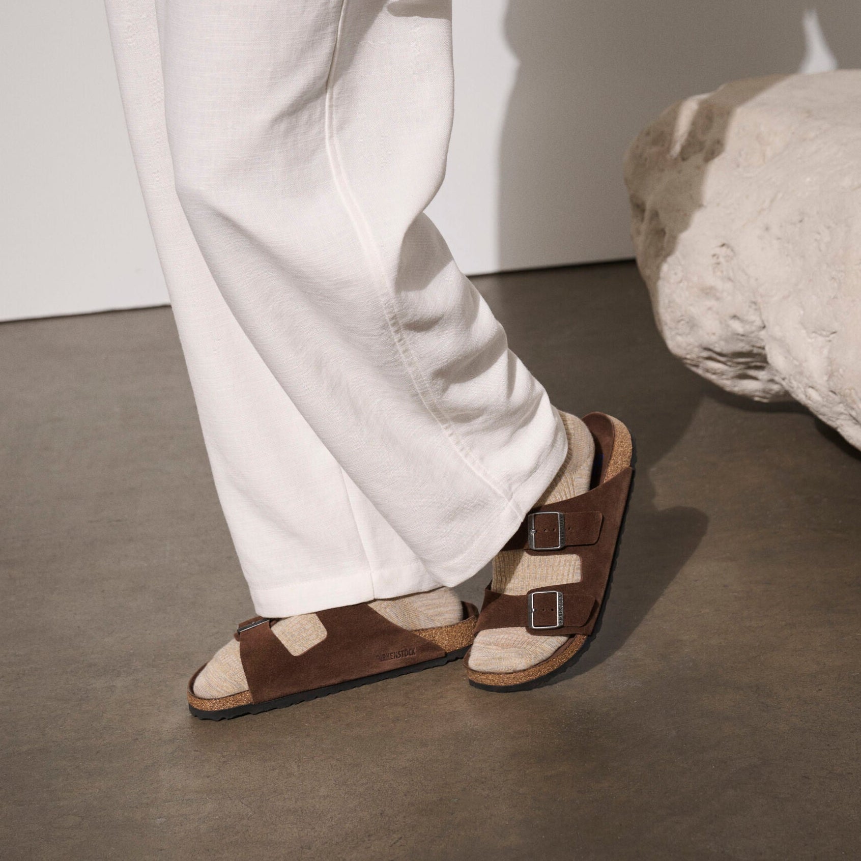 Birkenstock Arizona Soft Footbed carafe suede tonal