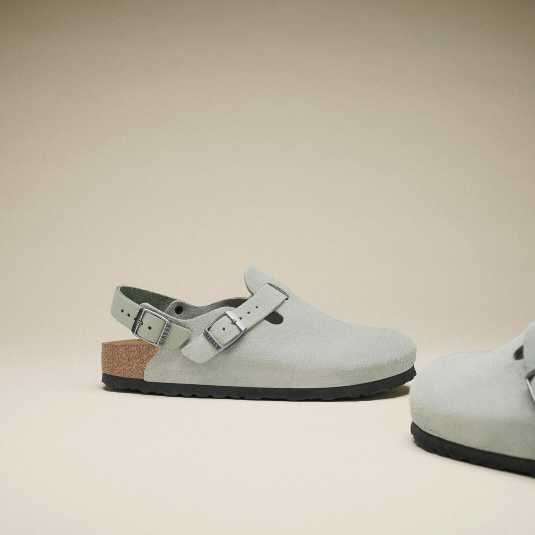 Birkenstock Tokio pure sage suede