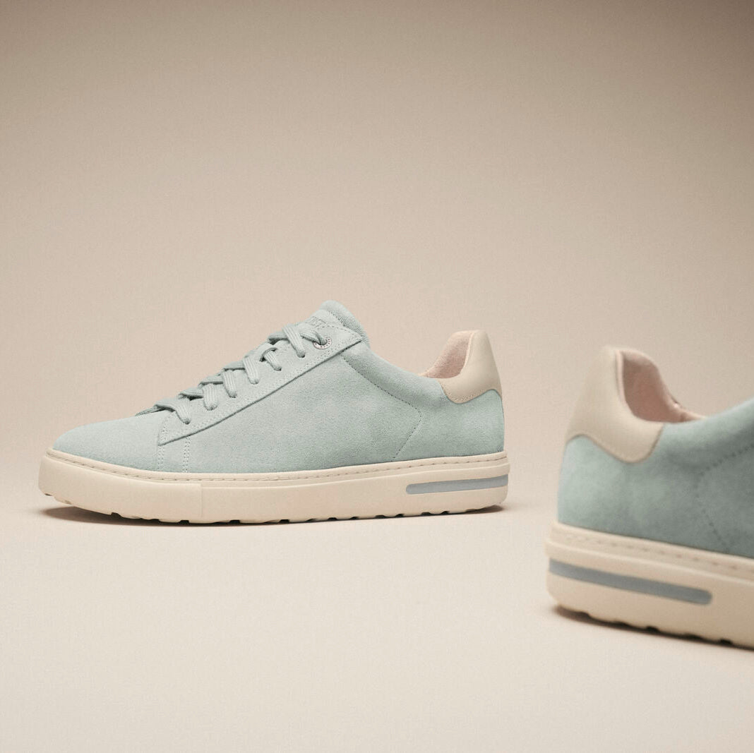 Birkenstock Bend Low pure sage suede/oyster leather
