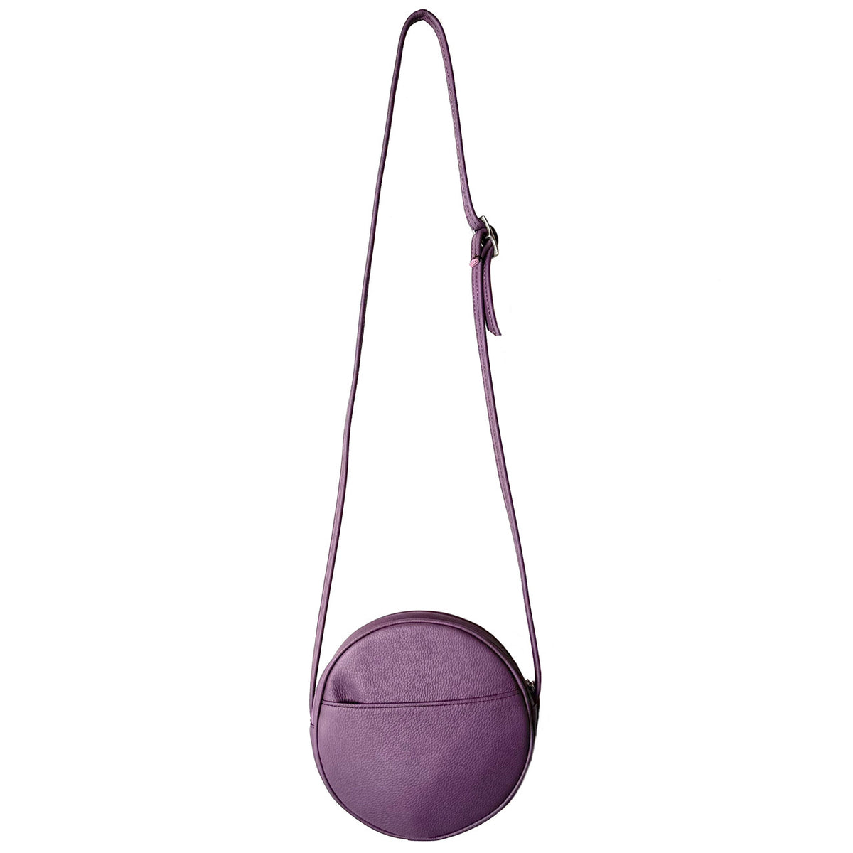 SVEN Style No. 301 Crossbody/Shoulder Bag dark lavender leather