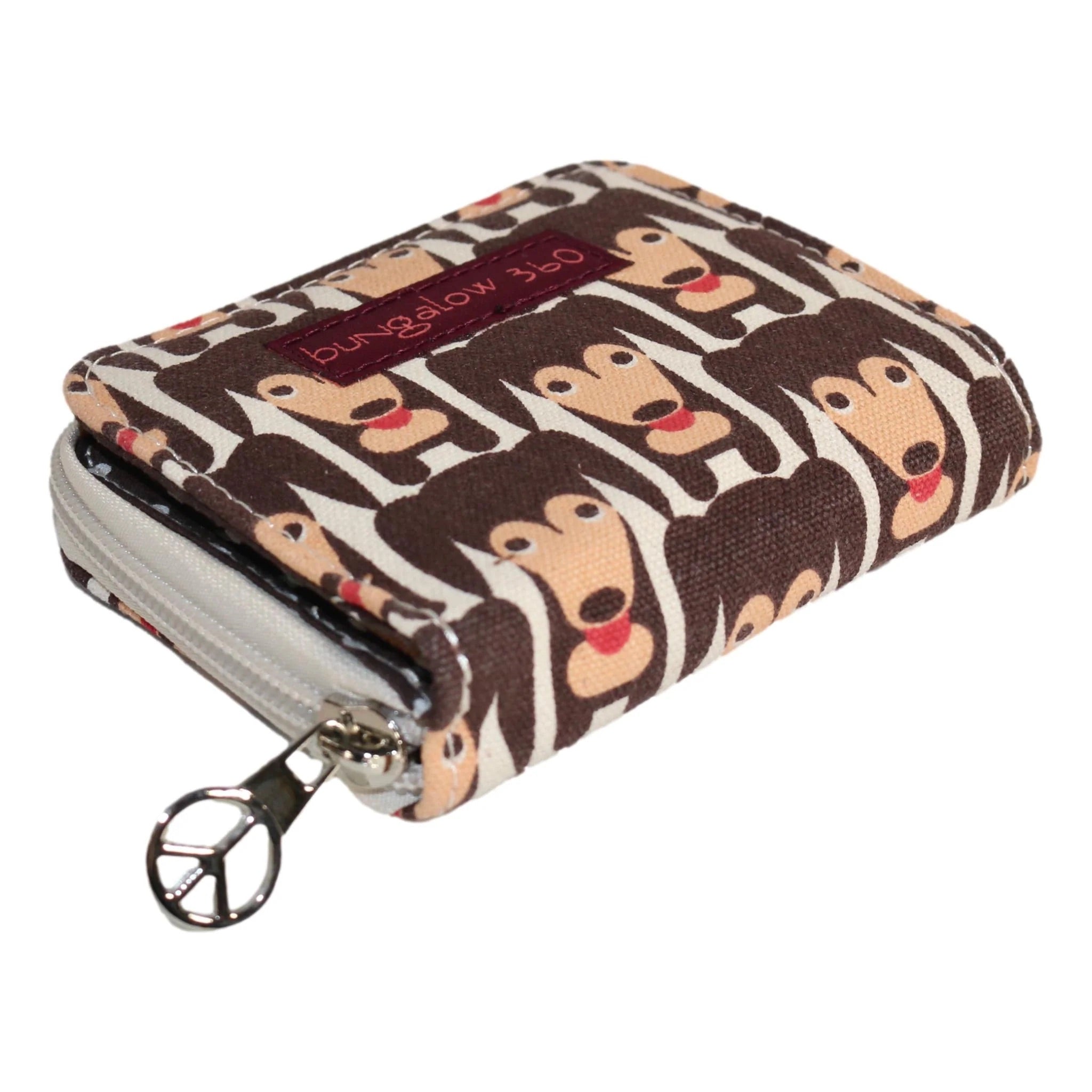 Bungalow 360 Billfold Wallet happy dog