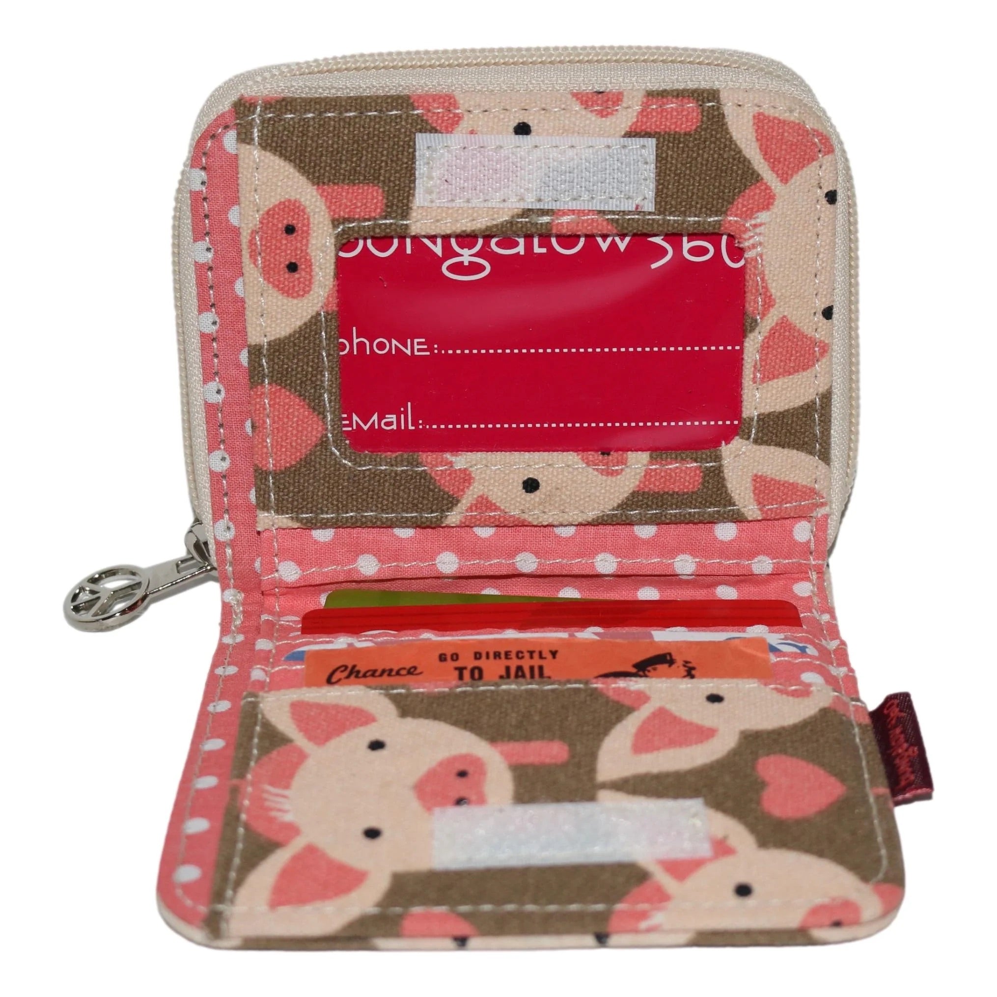 Bungalow 360 Billfold Wallet pig
