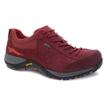 Dansko Paisley red burnished suede
