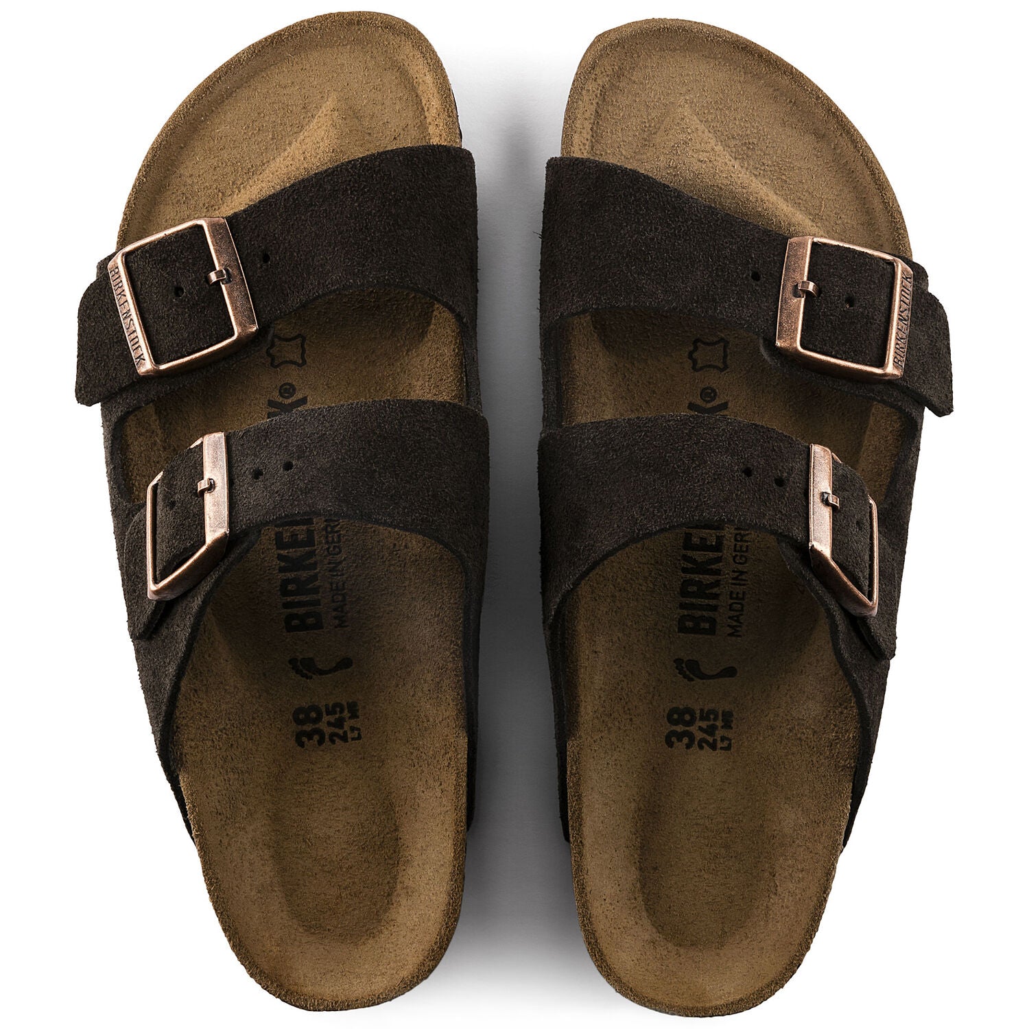 Birkenstock Arizona mocha suede