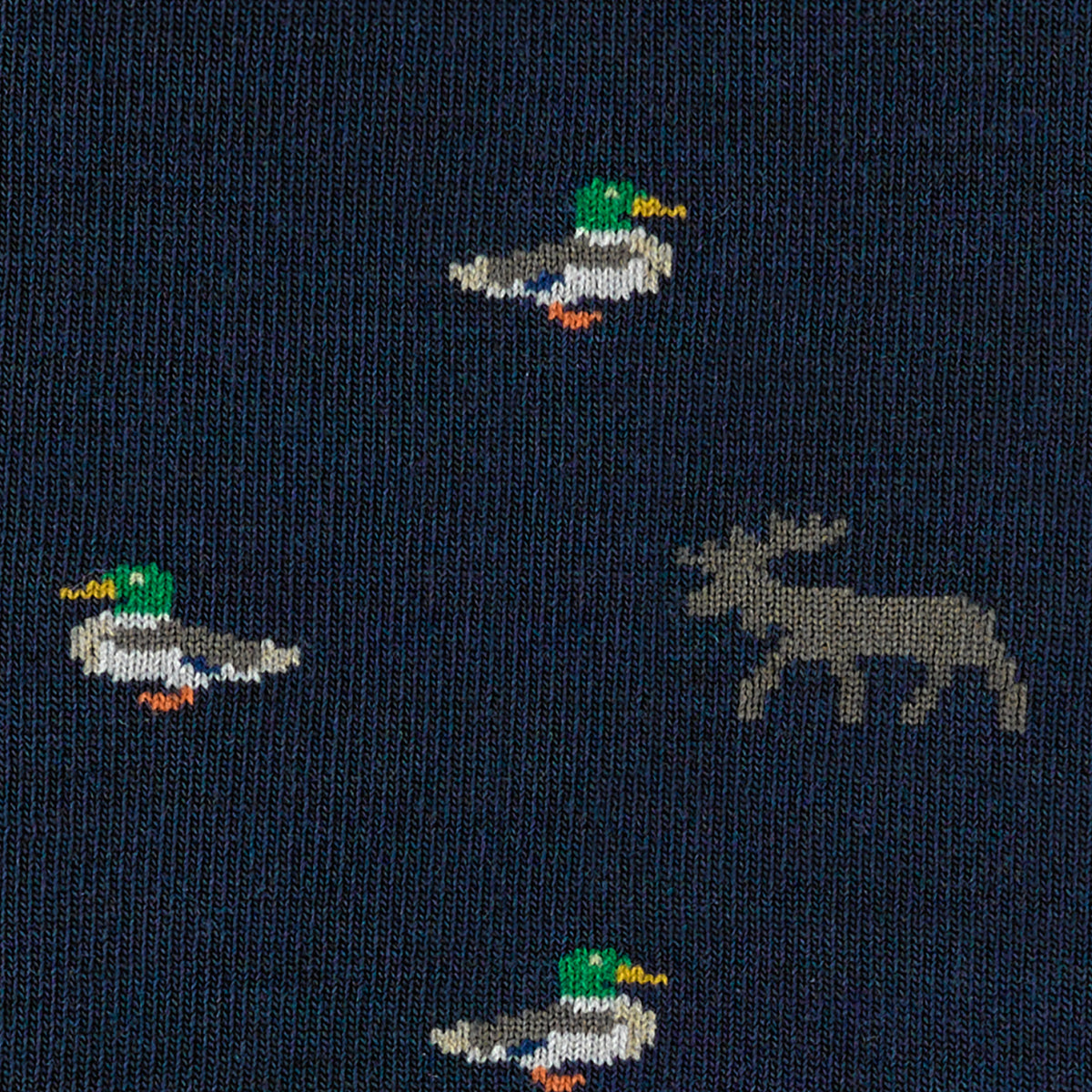 Darn Tough Men's Lifestyle Duck Duck Moose Crew Lightweight with Cushion eclipse