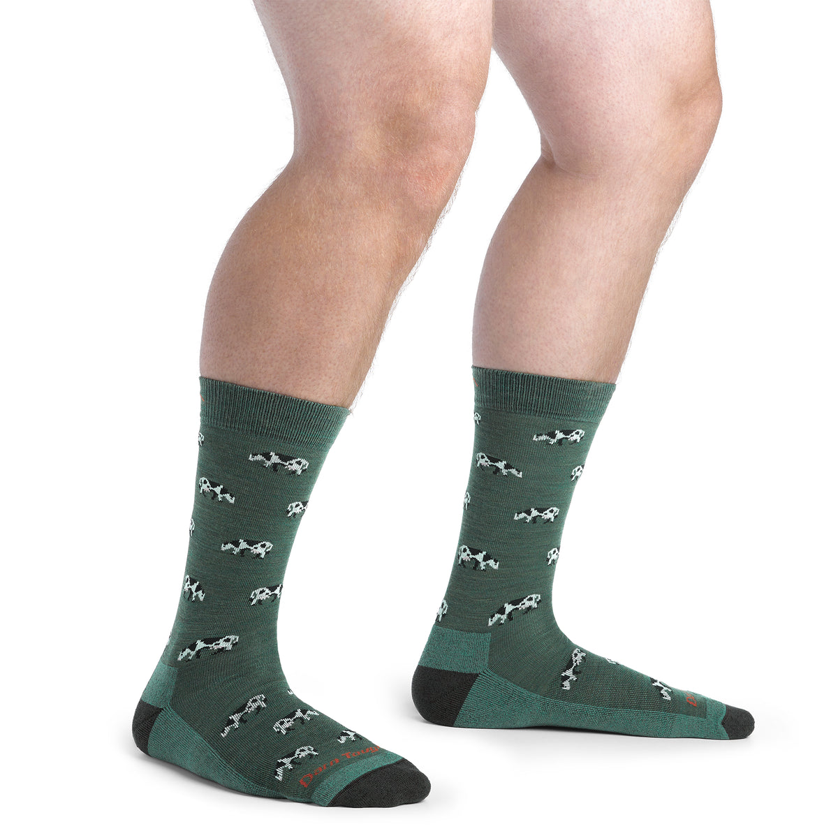Darn Tough Men's Lifestyle Dairy Air Crew Lightweight with Cushion pasture