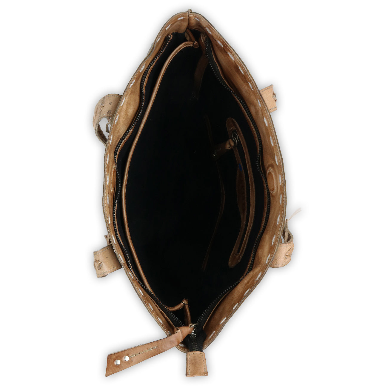 BED STU Barra II black lux tan rustic