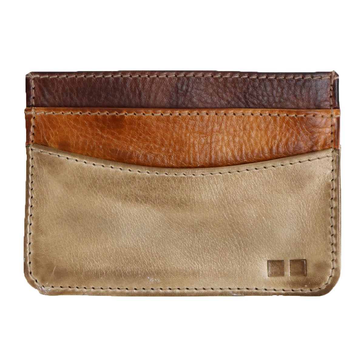 BED STU Chuck Wallet cafe latte rustic