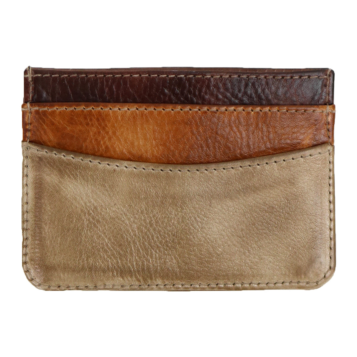 BED STU Chuck Wallet cafe latte rustic